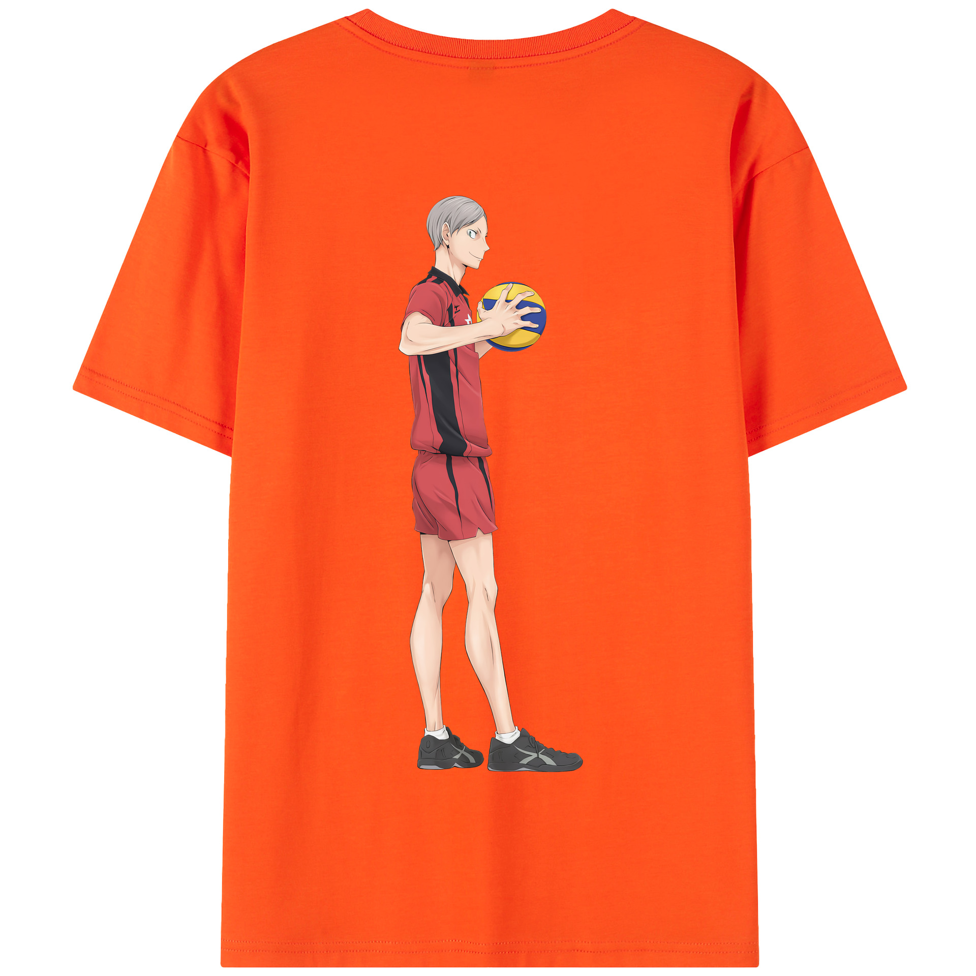 （画像用） ハイキュー!! Haikyu!! 綿100％半袖Tシャツ（背面プリント）