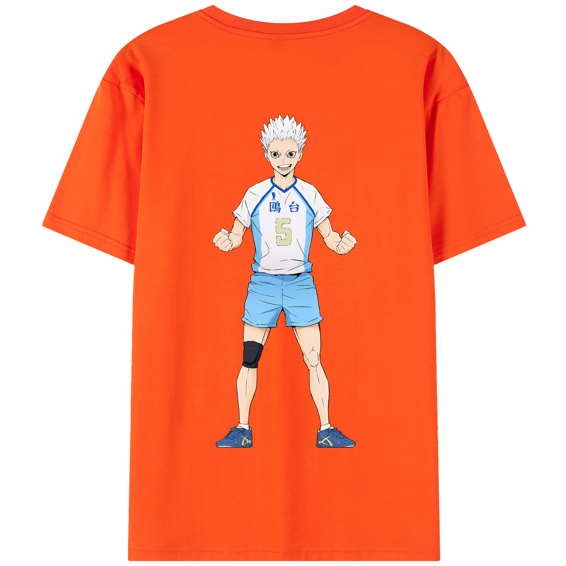 （画像用） ハイキュー!! Haikyu!! 綿100％半袖Tシャツ（背面プリント）