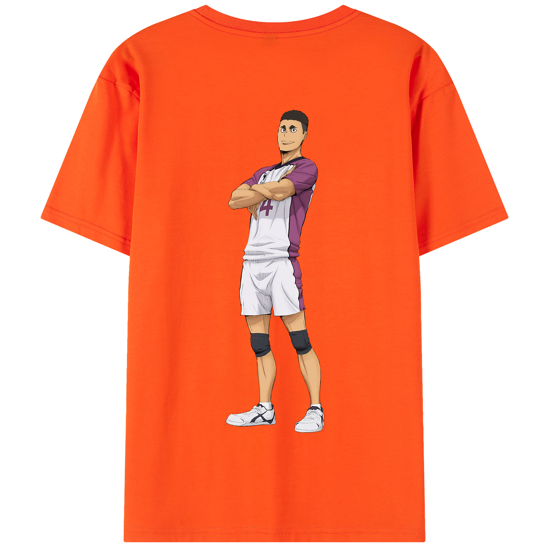 （画像用） ハイキュー!! Haikyu!! 綿100％半袖Tシャツ（背面プリント）