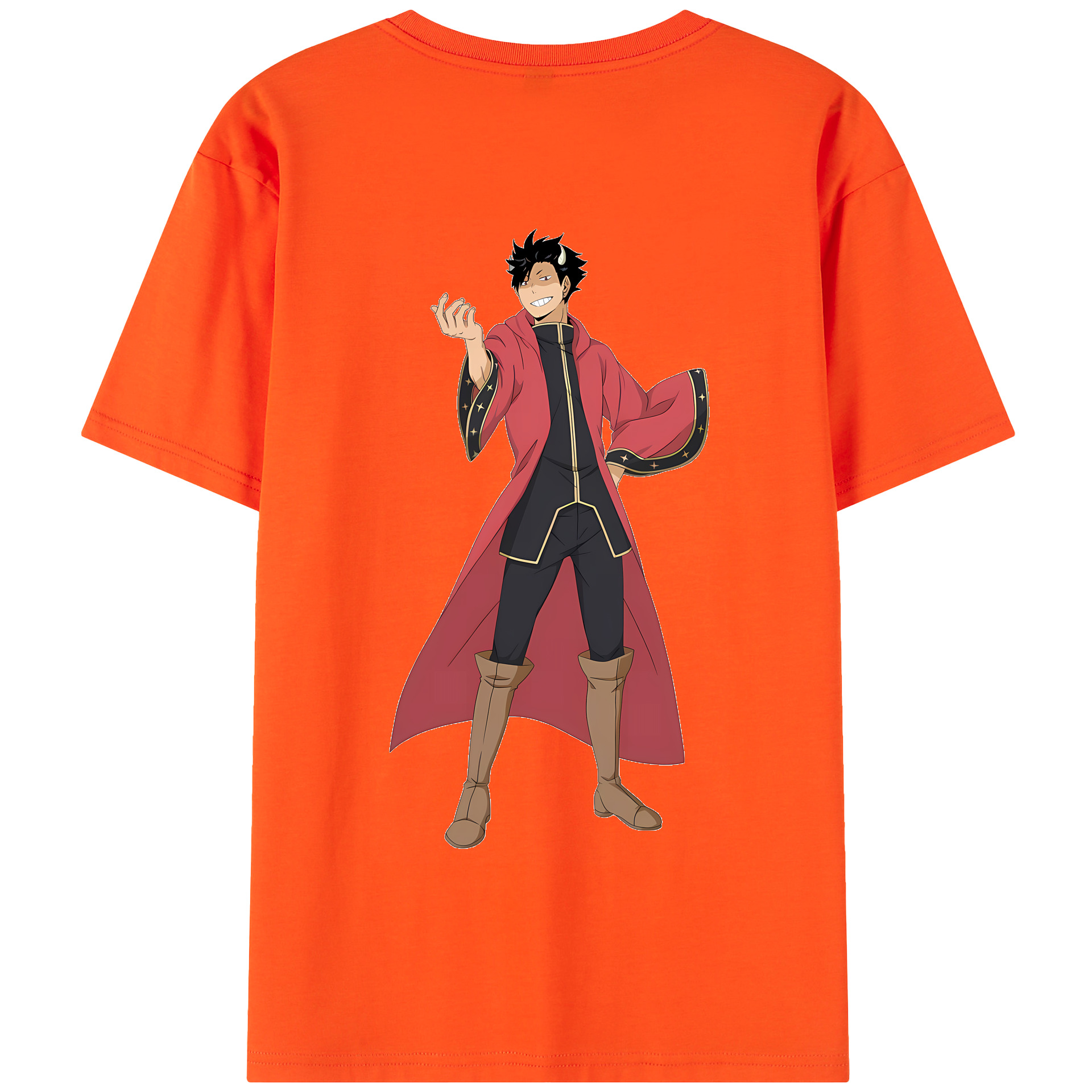 （画像用） ハイキュー!! Haikyu!! 綿100％半袖Tシャツ（背面プリント）