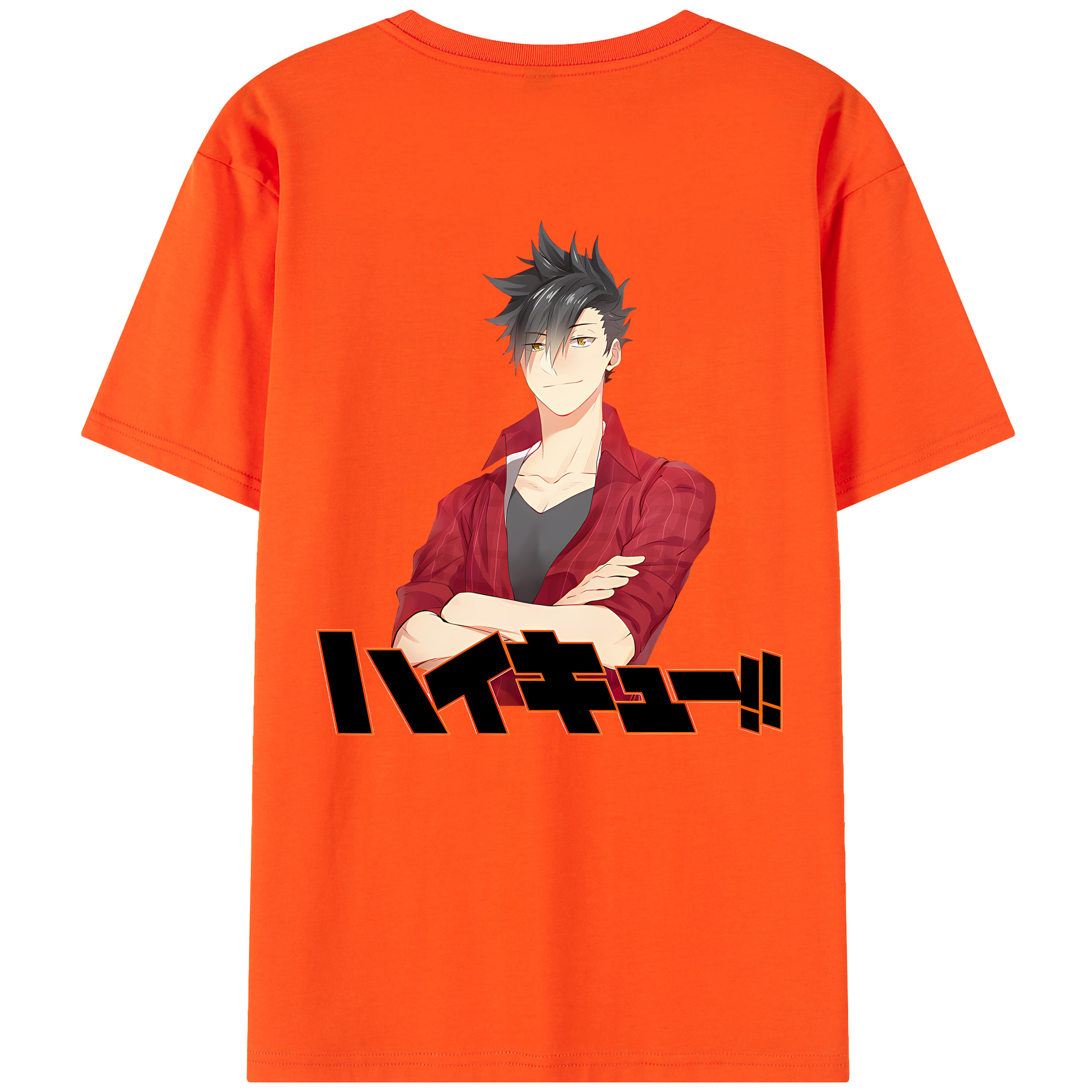 （画像用） ハイキュー!! Haikyu!! 綿100％半袖Tシャツ（背面プリント）