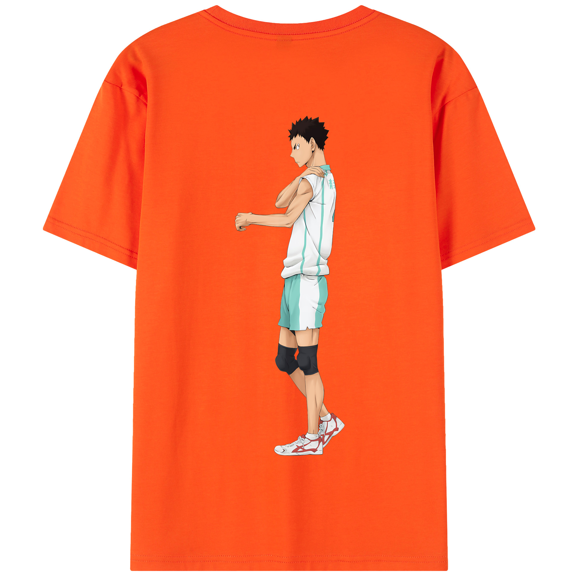（画像用） ハイキュー!! Haikyu!! 綿100％半袖Tシャツ（背面プリント）