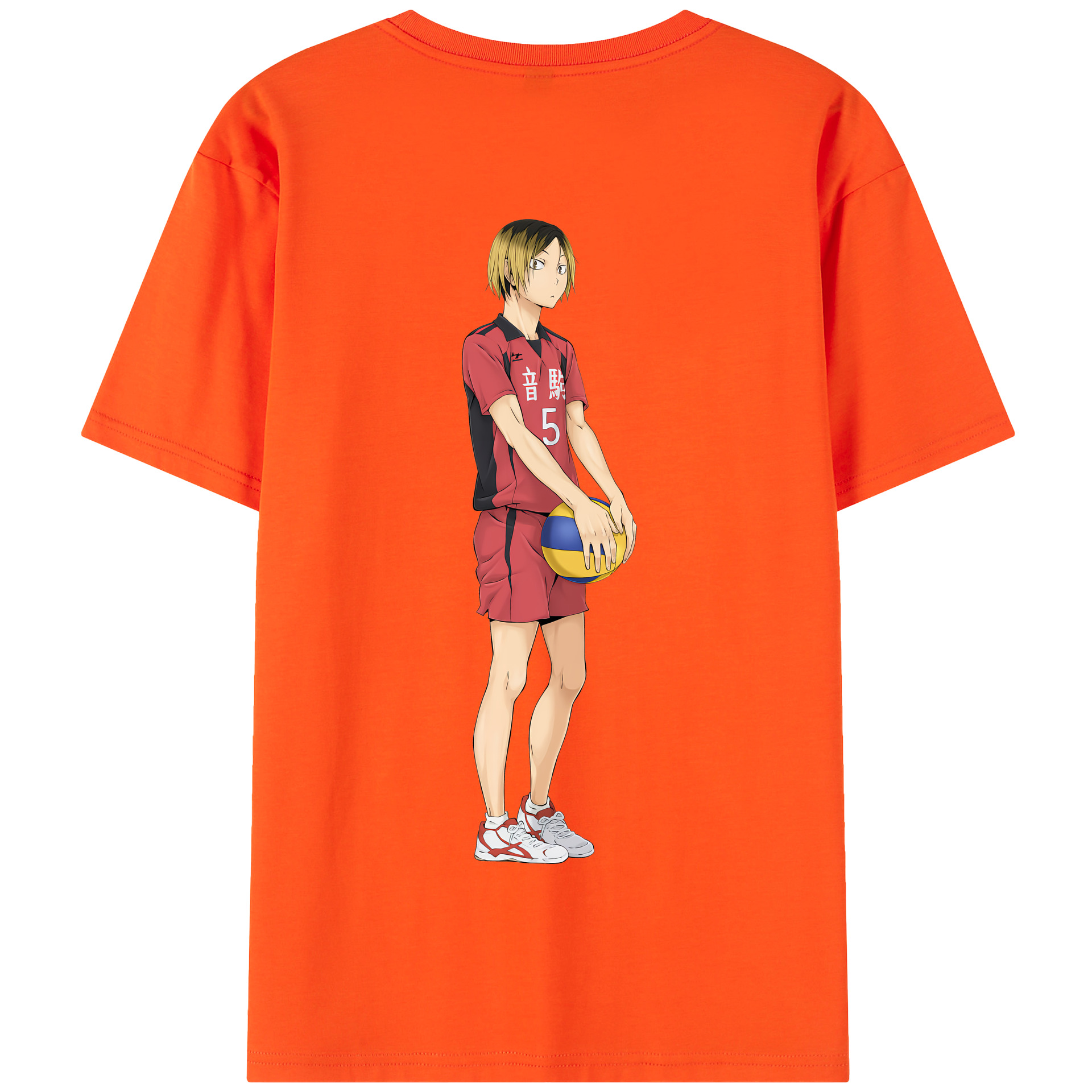 （画像用） ハイキュー!! Haikyu!! 綿100％半袖Tシャツ（背面プリント）