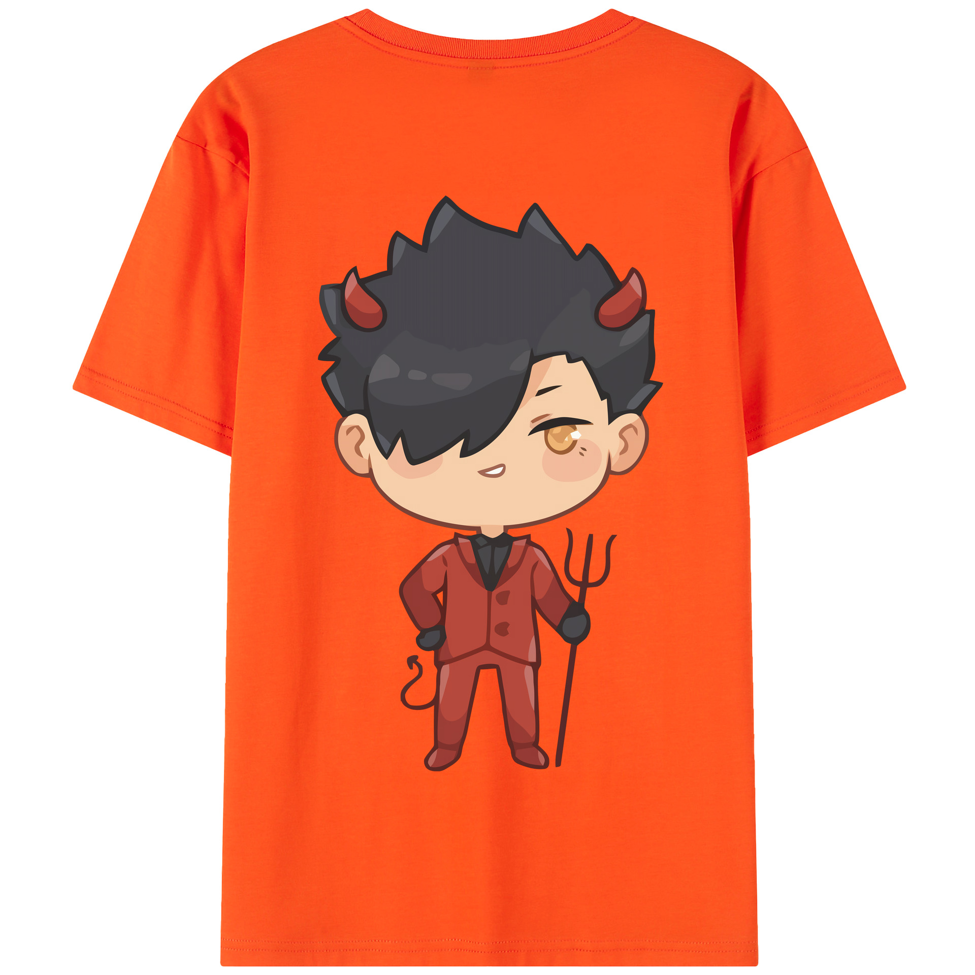 （画像用） ハイキュー!! Haikyu!! 綿100％半袖Tシャツ（背面プリント）