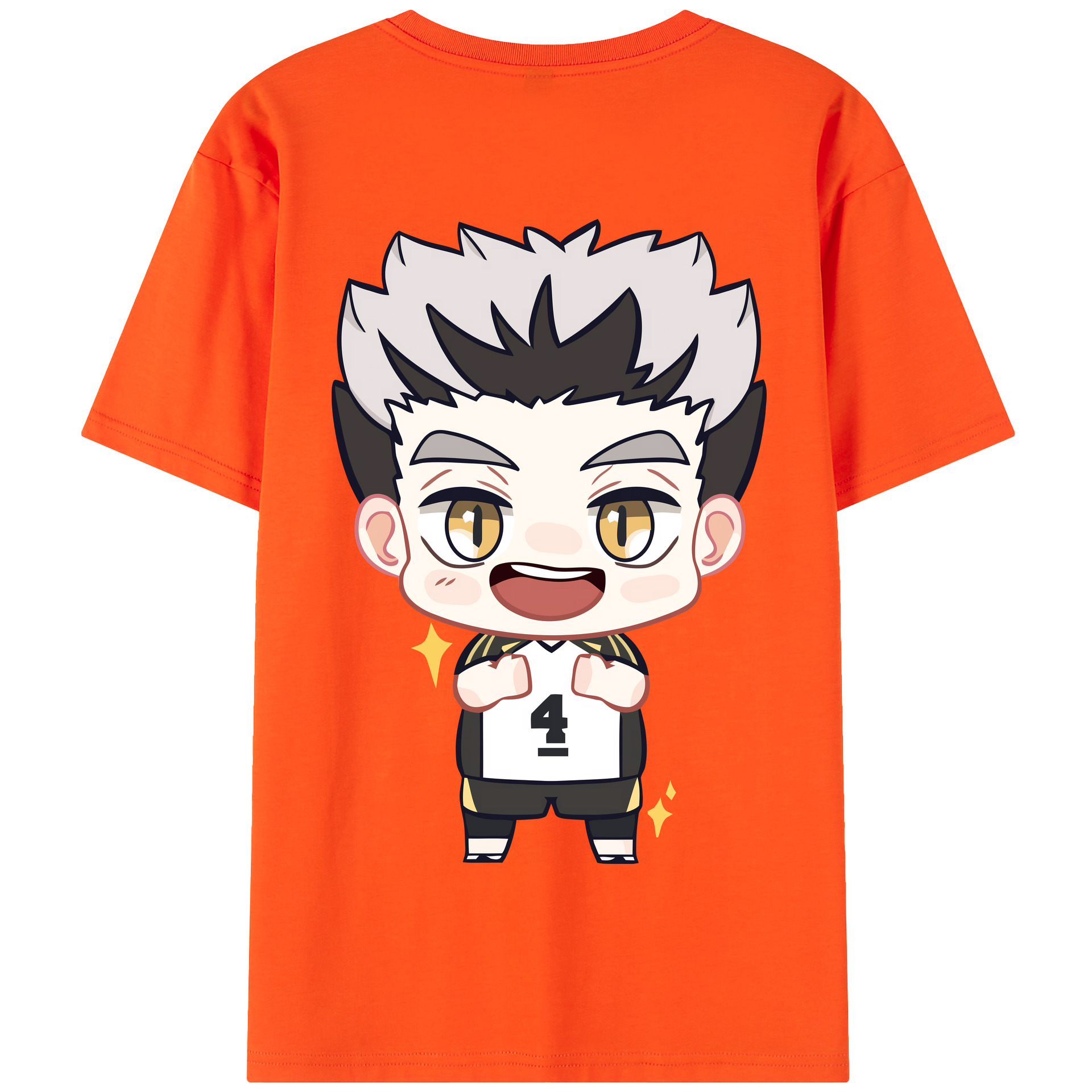 （画像用） ハイキュー!! Haikyu!! 綿100％半袖Tシャツ（背面プリント）