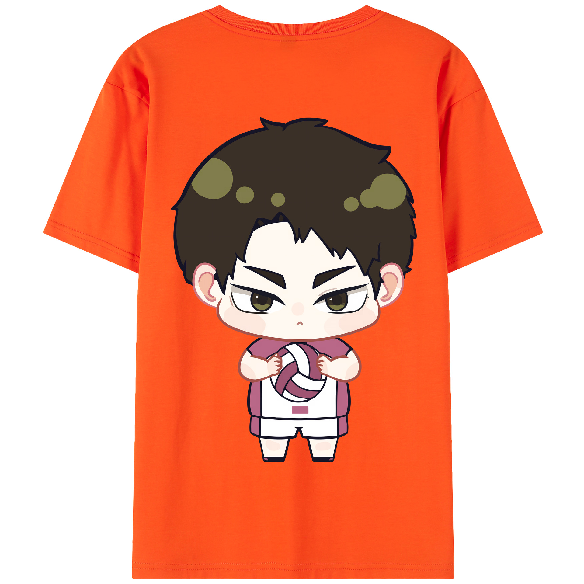（画像用） ハイキュー!! Haikyu!! 綿100％半袖Tシャツ（背面プリント）