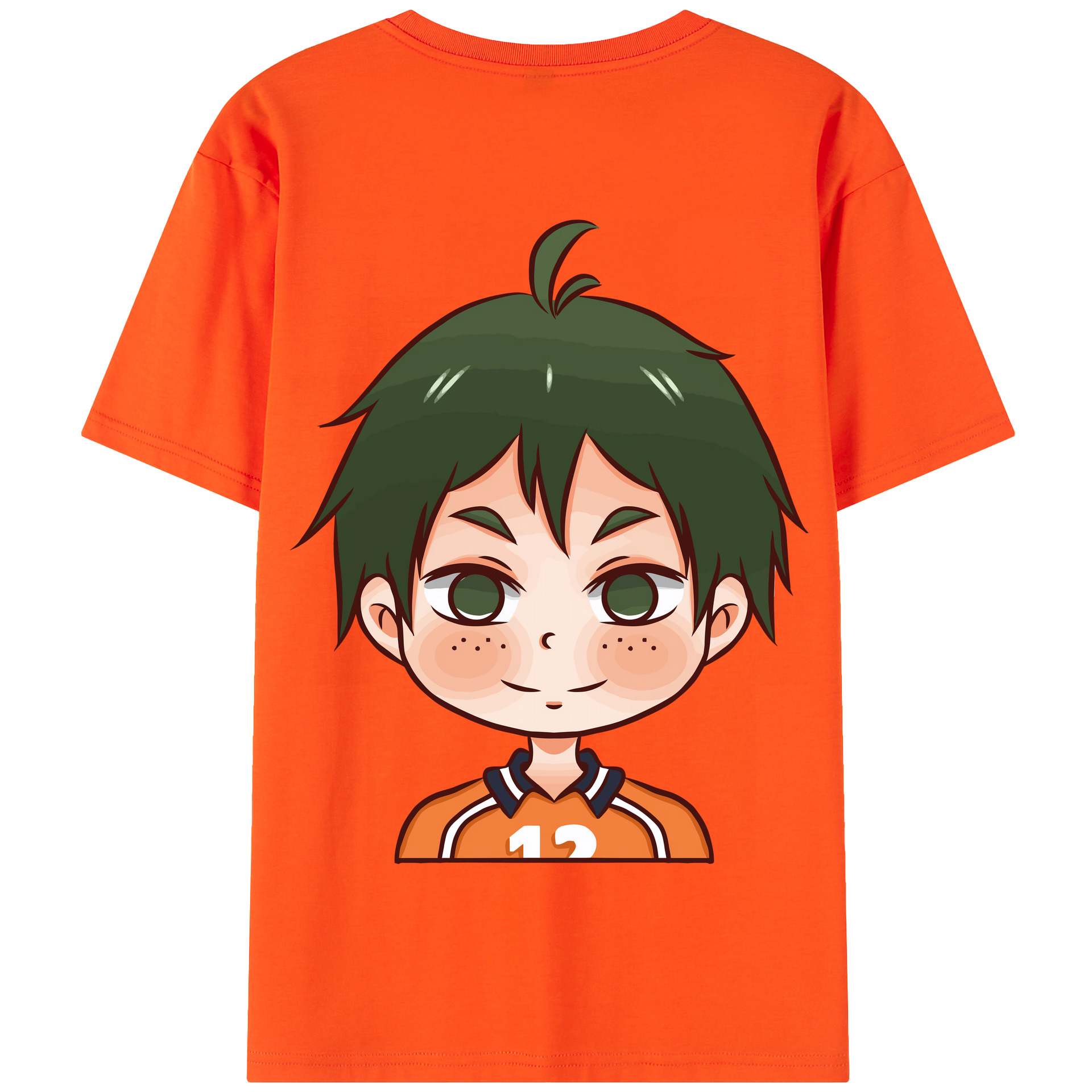 （画像用） ハイキュー!! Haikyu!! 綿100％半袖Tシャツ（背面プリント）