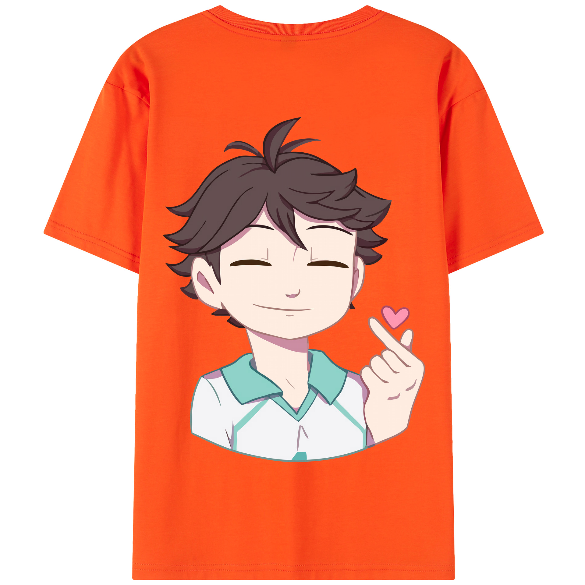 （画像用） ハイキュー!! Haikyu!! 綿100％半袖Tシャツ（背面プリント）