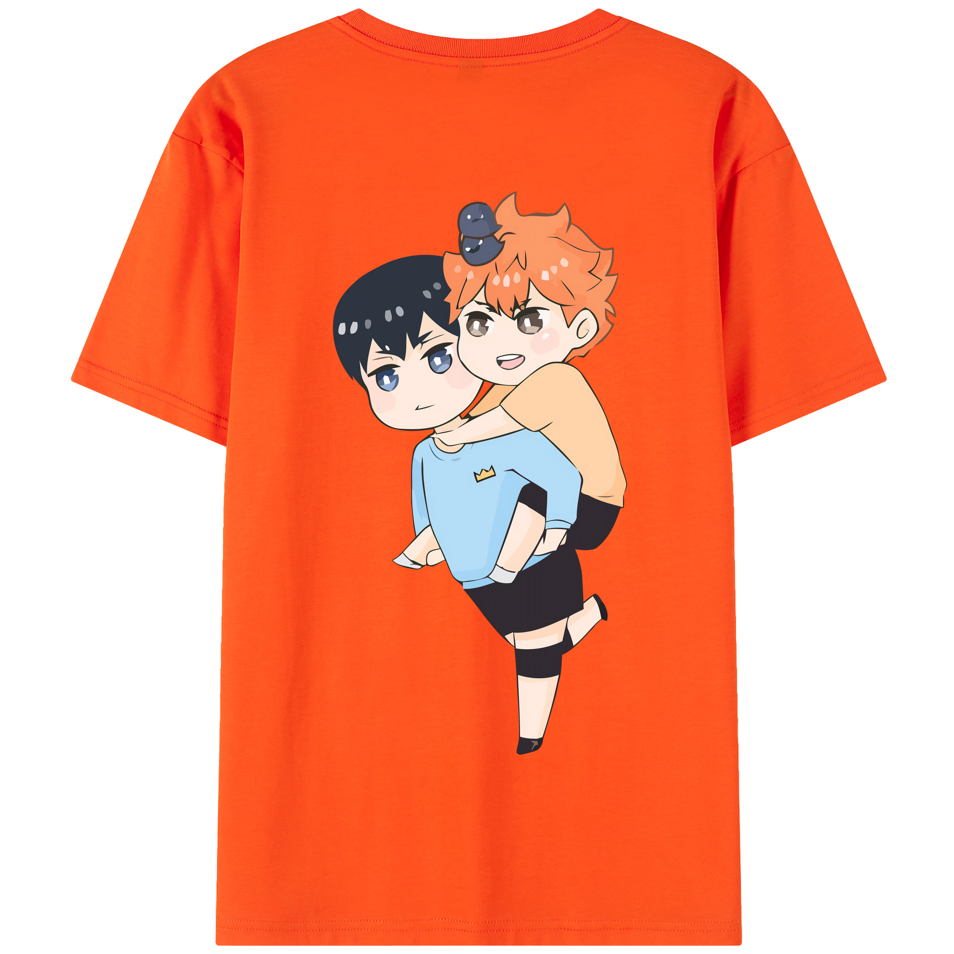 （画像用） ハイキュー!! Haikyu!! 綿100％半袖Tシャツ（背面プリント）
