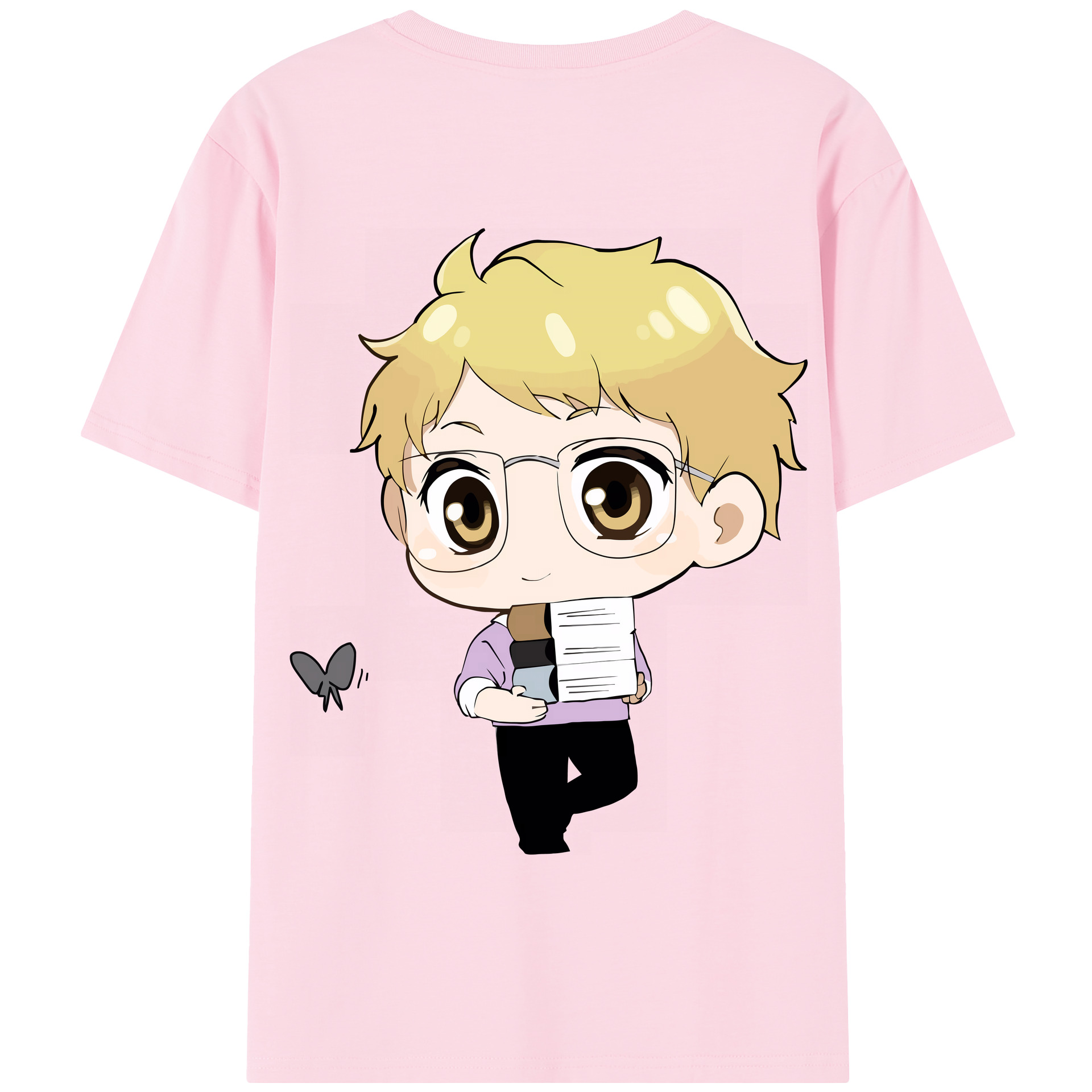 （画像用） ハイキュー!! Haikyu!! 綿100％半袖Tシャツ（背面プリント）