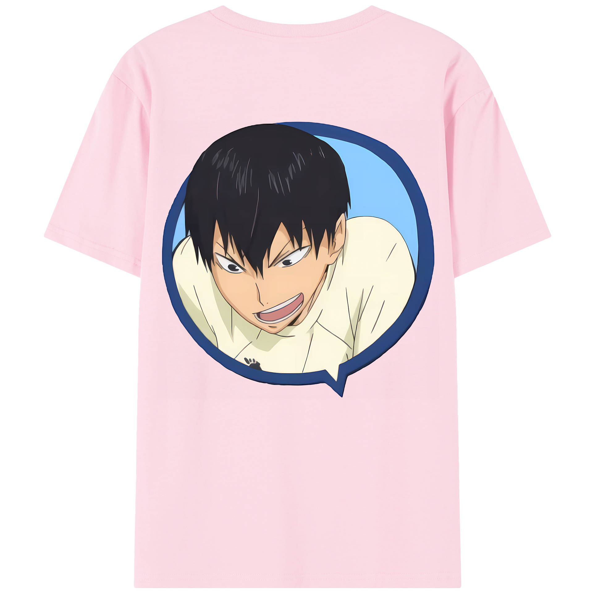 （画像用） ハイキュー!! Haikyu!! 綿100％半袖Tシャツ（背面プリント）