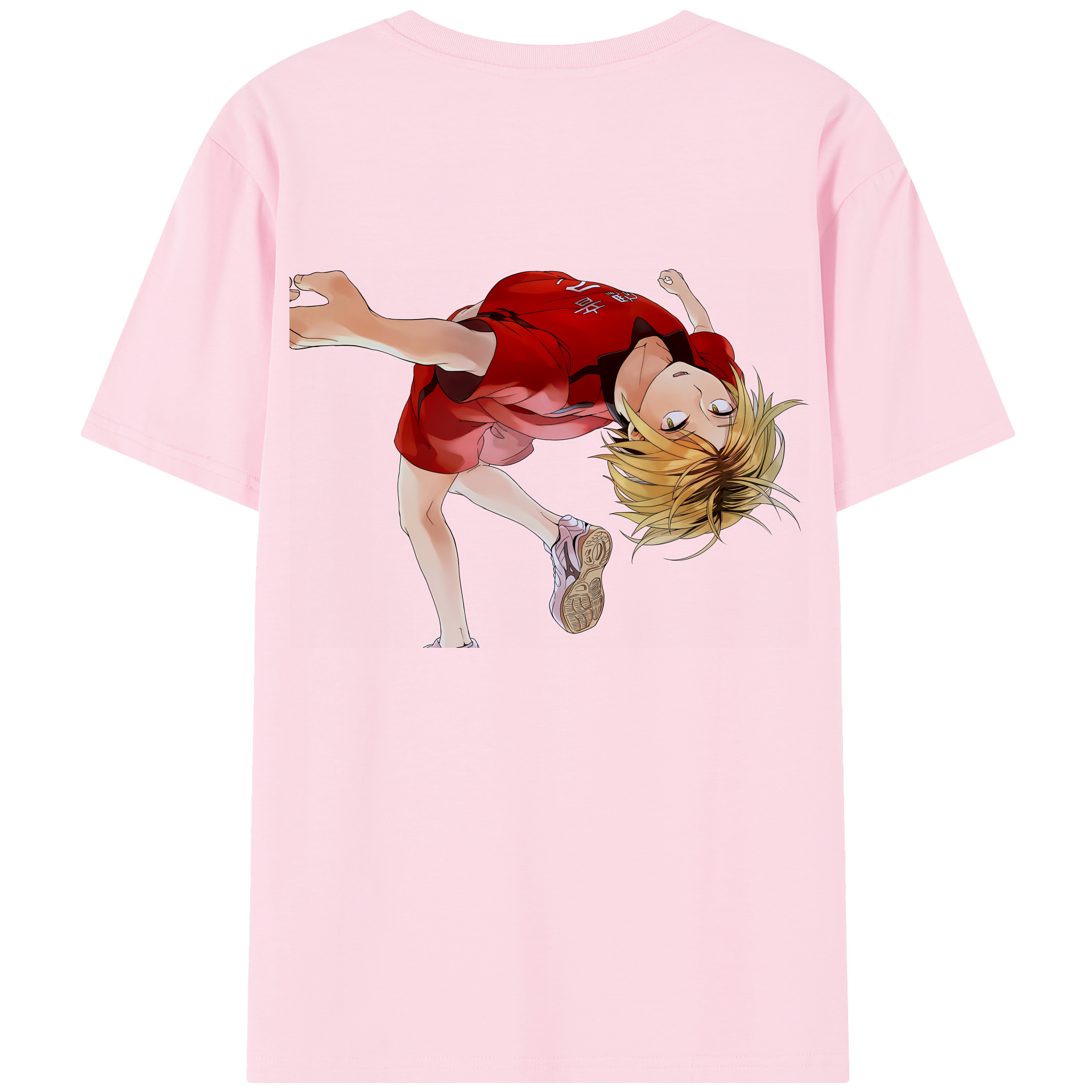 （画像用） ハイキュー!! Haikyu!! 綿100％半袖Tシャツ（背面プリント）
