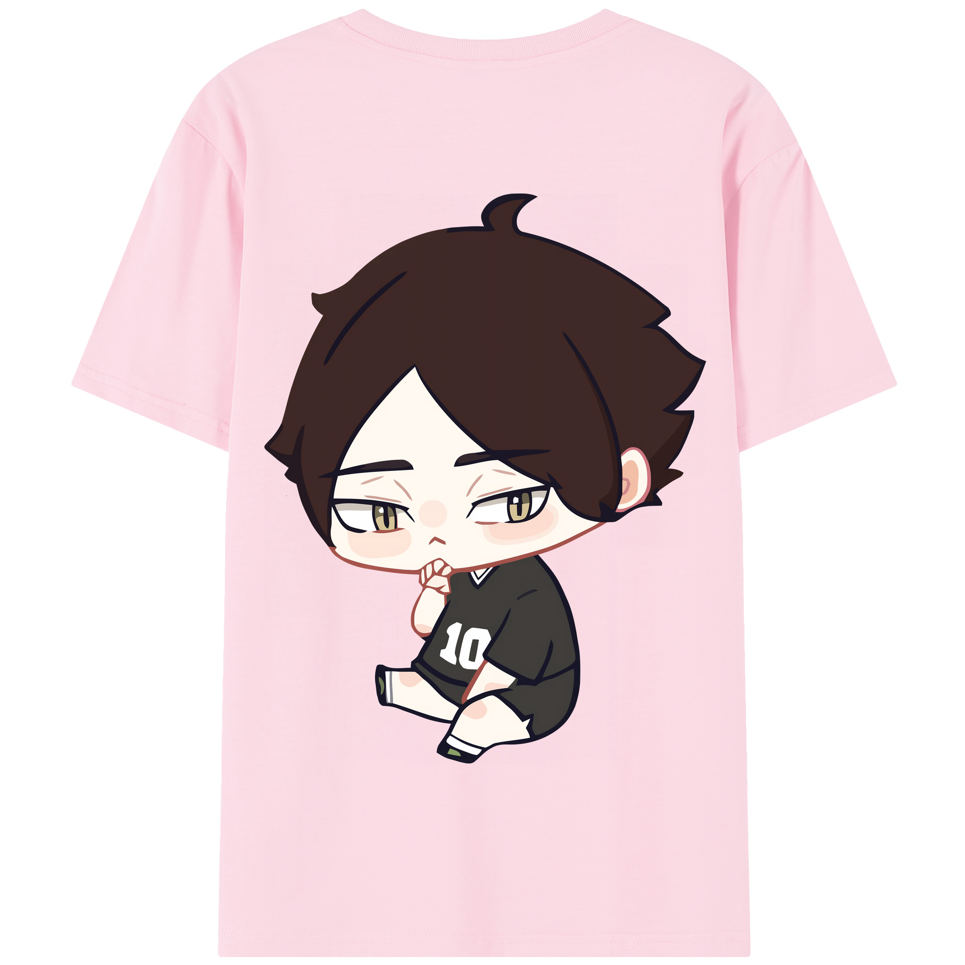 （画像用） ハイキュー!! Haikyu!! 綿100％半袖Tシャツ（背面プリント）