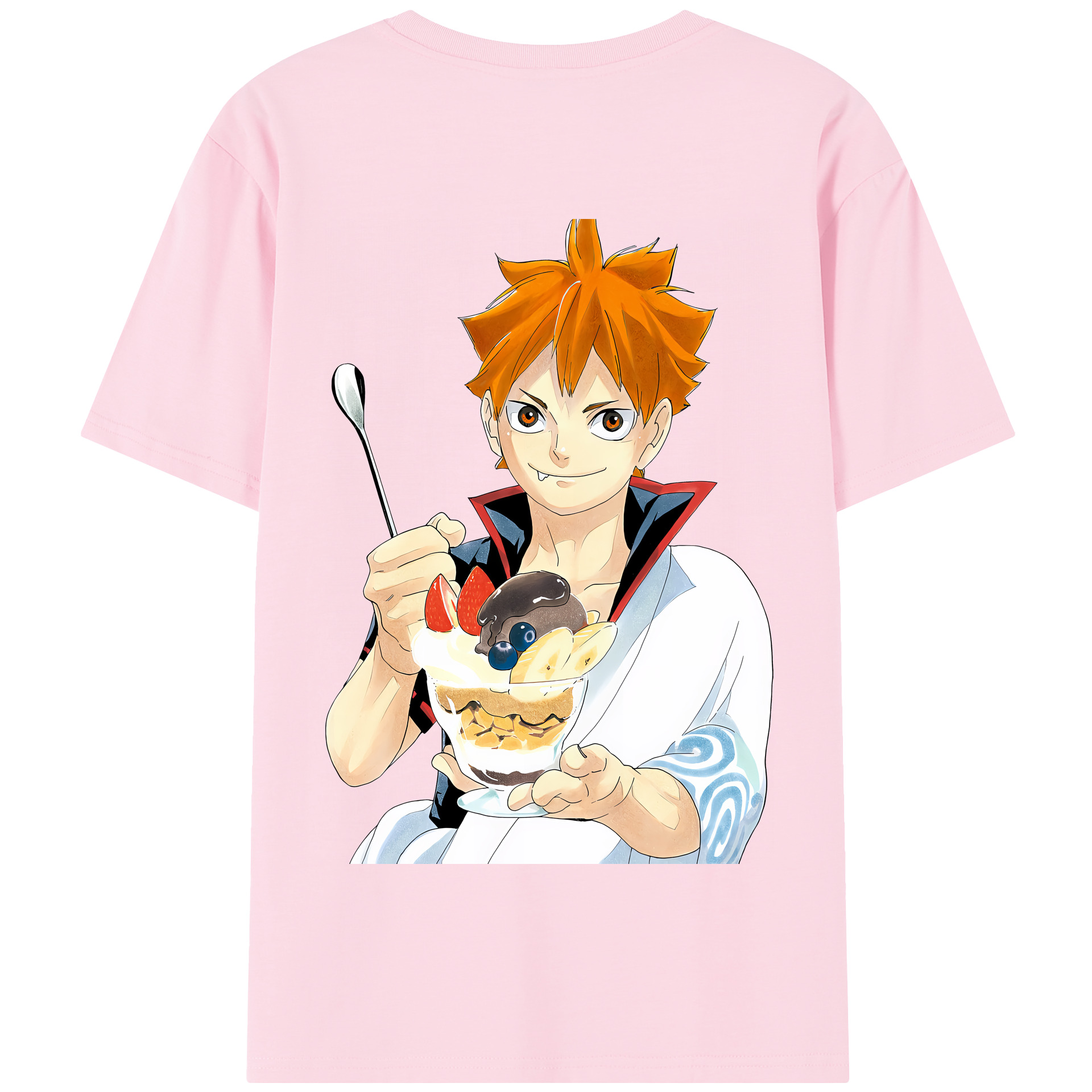 （画像用） ハイキュー!! Haikyu!! 綿100％半袖Tシャツ（背面プリント）