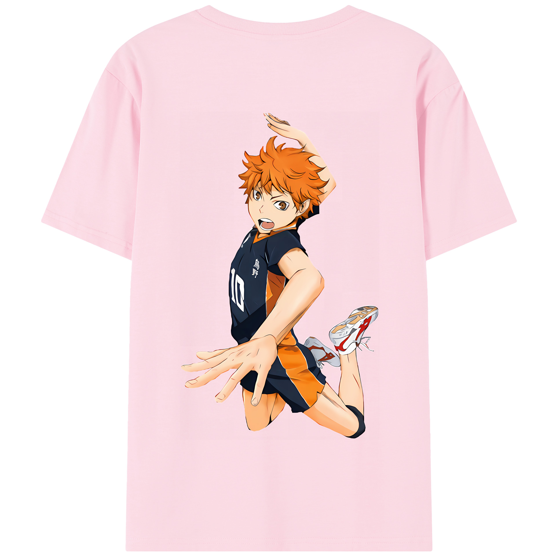 （画像用） ハイキュー!! Haikyu!! 綿100％半袖Tシャツ（背面プリント）