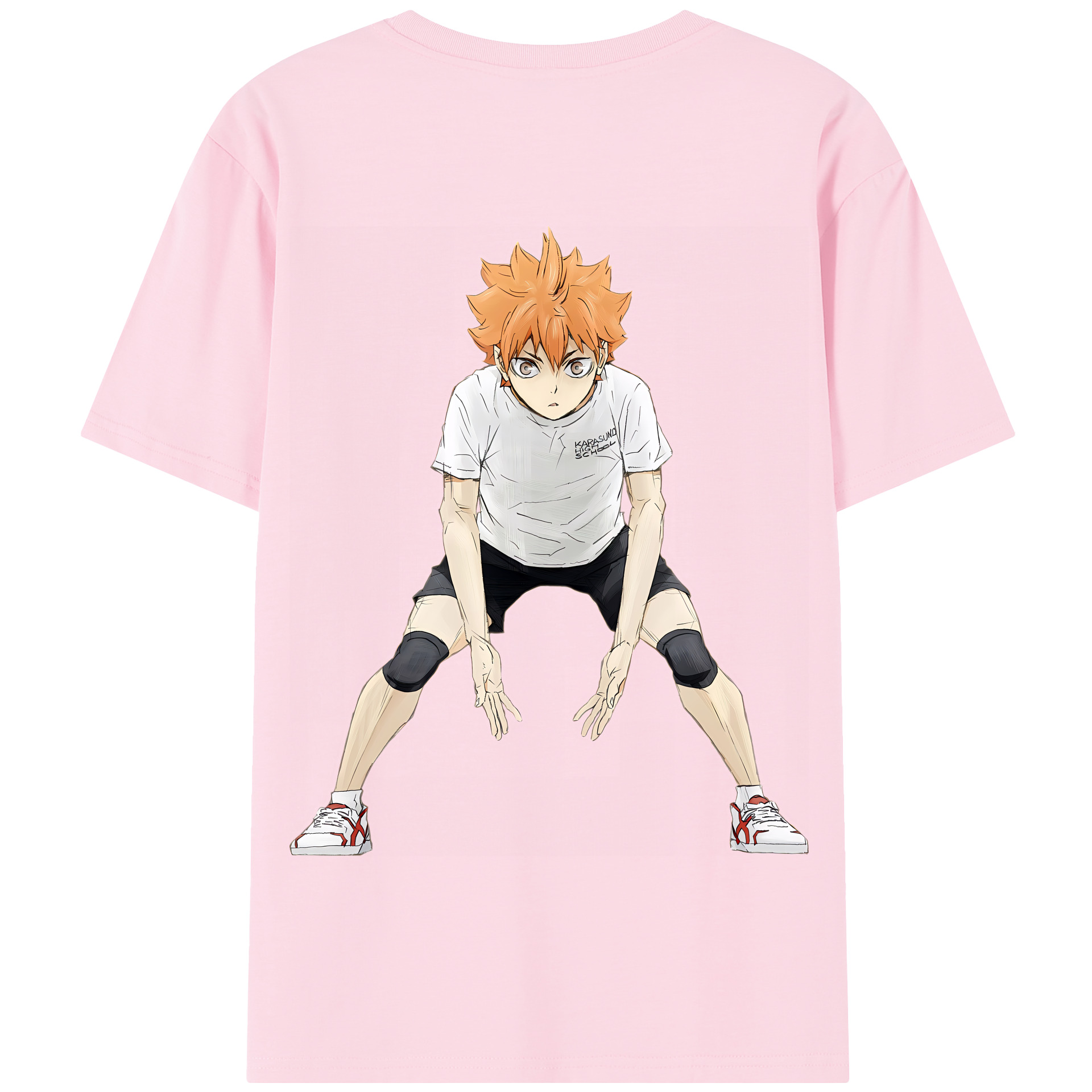（画像用） ハイキュー!! Haikyu!! 綿100％半袖Tシャツ（背面プリント）