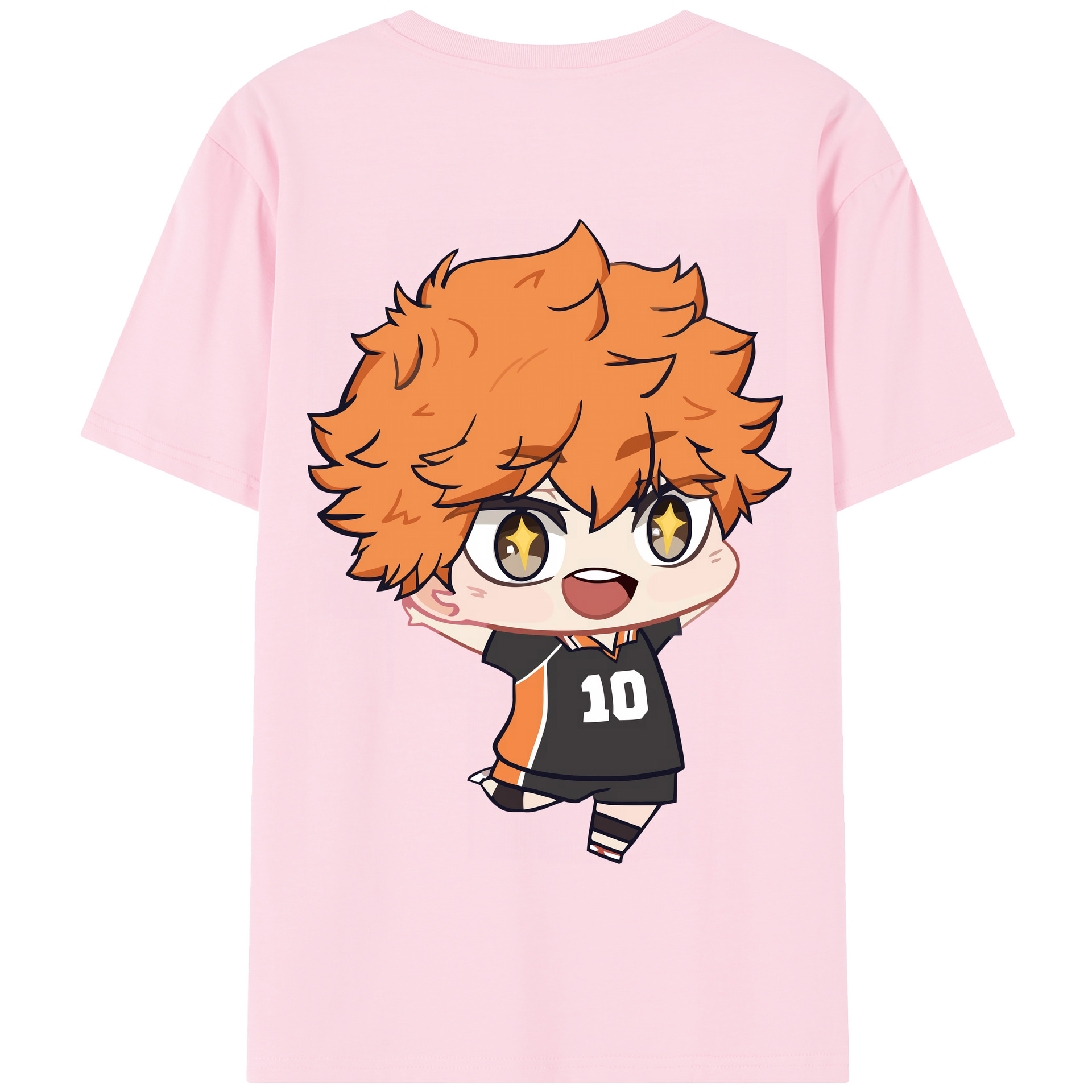（画像用） ハイキュー!! Haikyu!! 綿100％半袖Tシャツ（背面プリント）