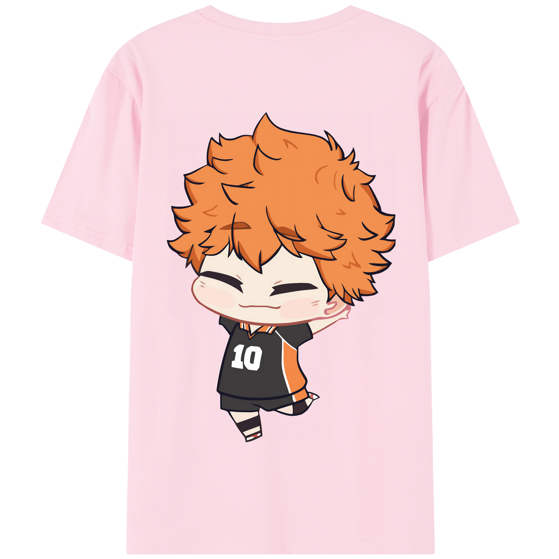 （画像用） ハイキュー!! Haikyu!! 綿100％半袖Tシャツ（背面プリント）