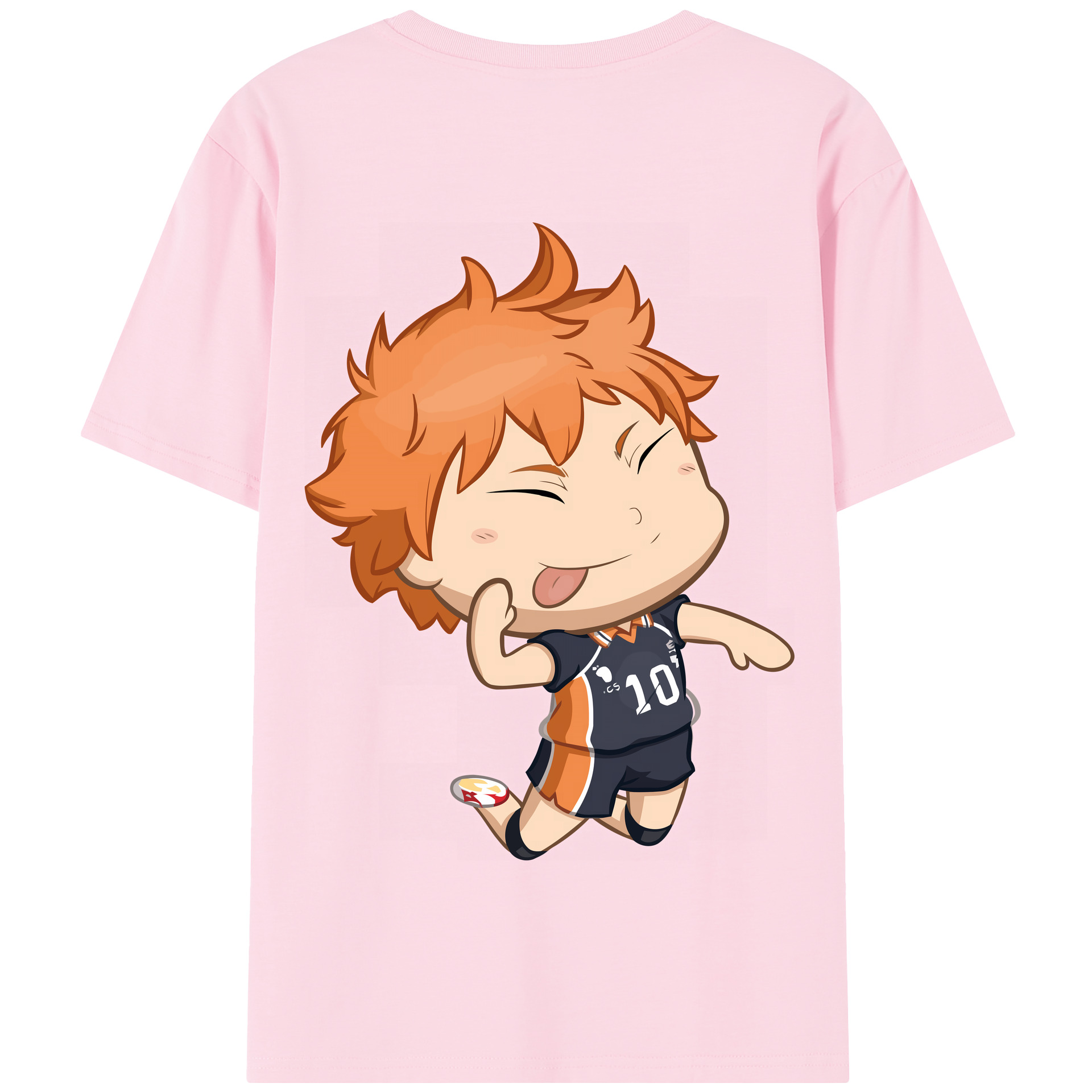 （画像用） ハイキュー!! Haikyu!! 綿100％半袖Tシャツ（背面プリント）