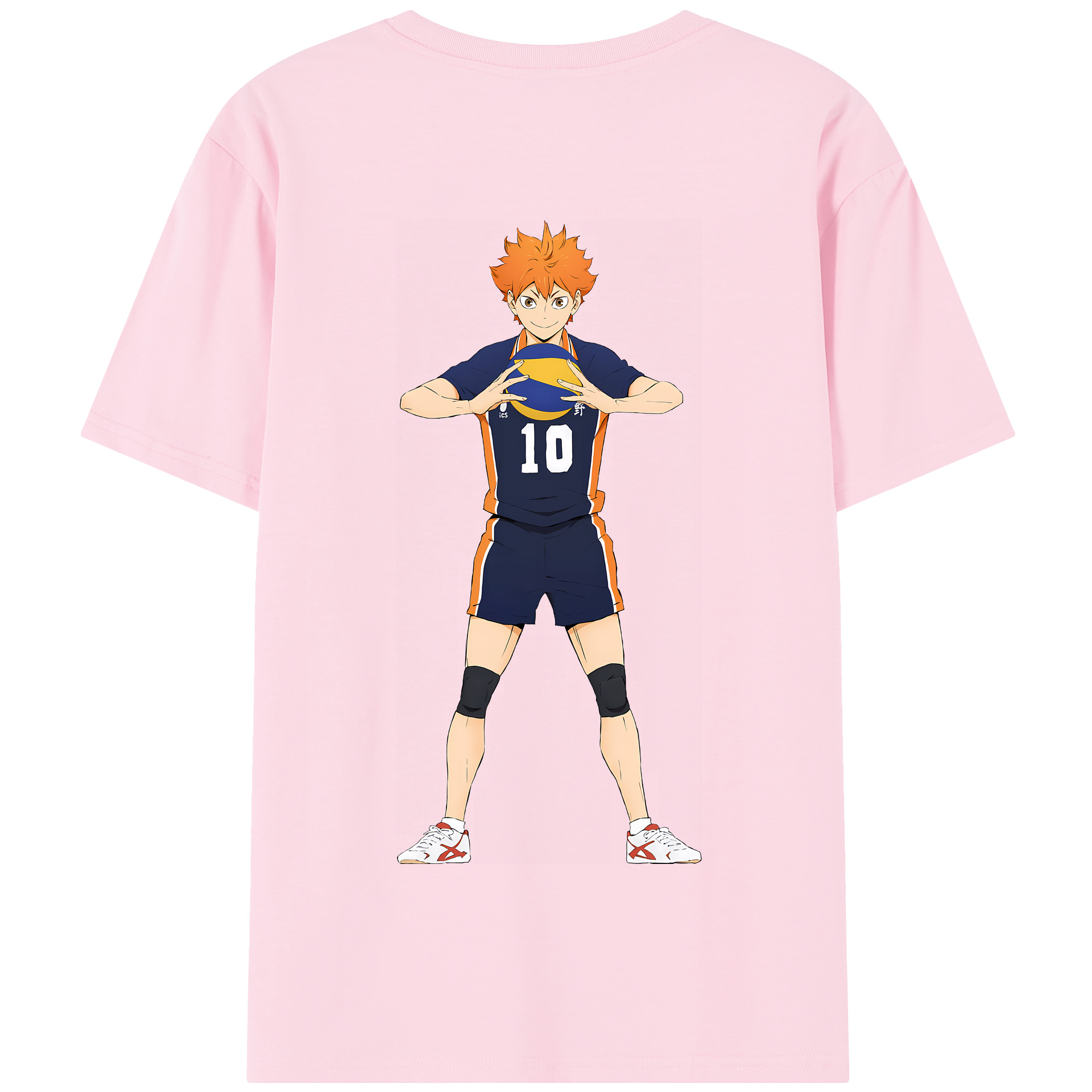 （画像用） ハイキュー!! Haikyu!! 綿100％半袖Tシャツ（背面プリント）