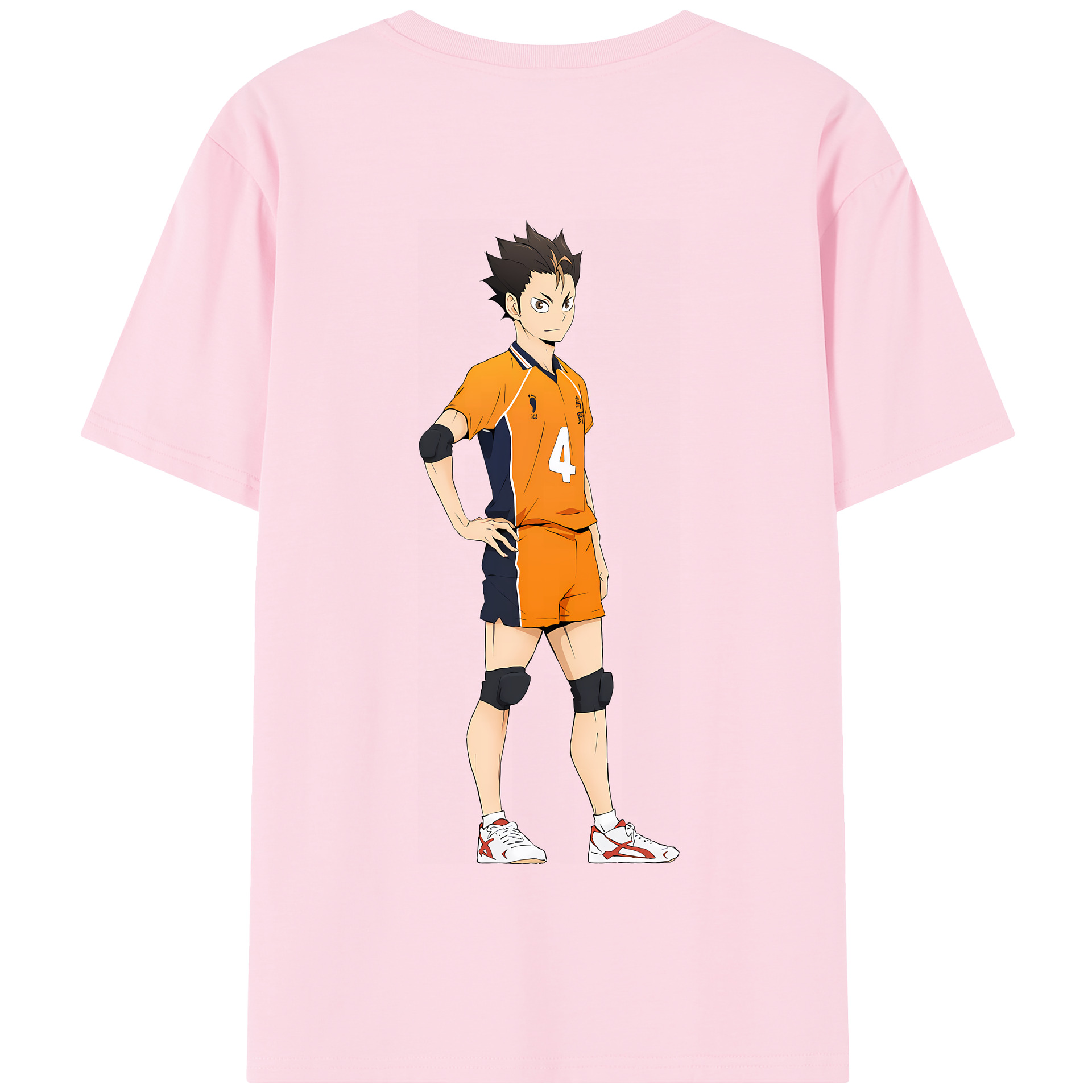 （画像用） ハイキュー!! Haikyu!! 綿100％半袖Tシャツ（背面プリント）