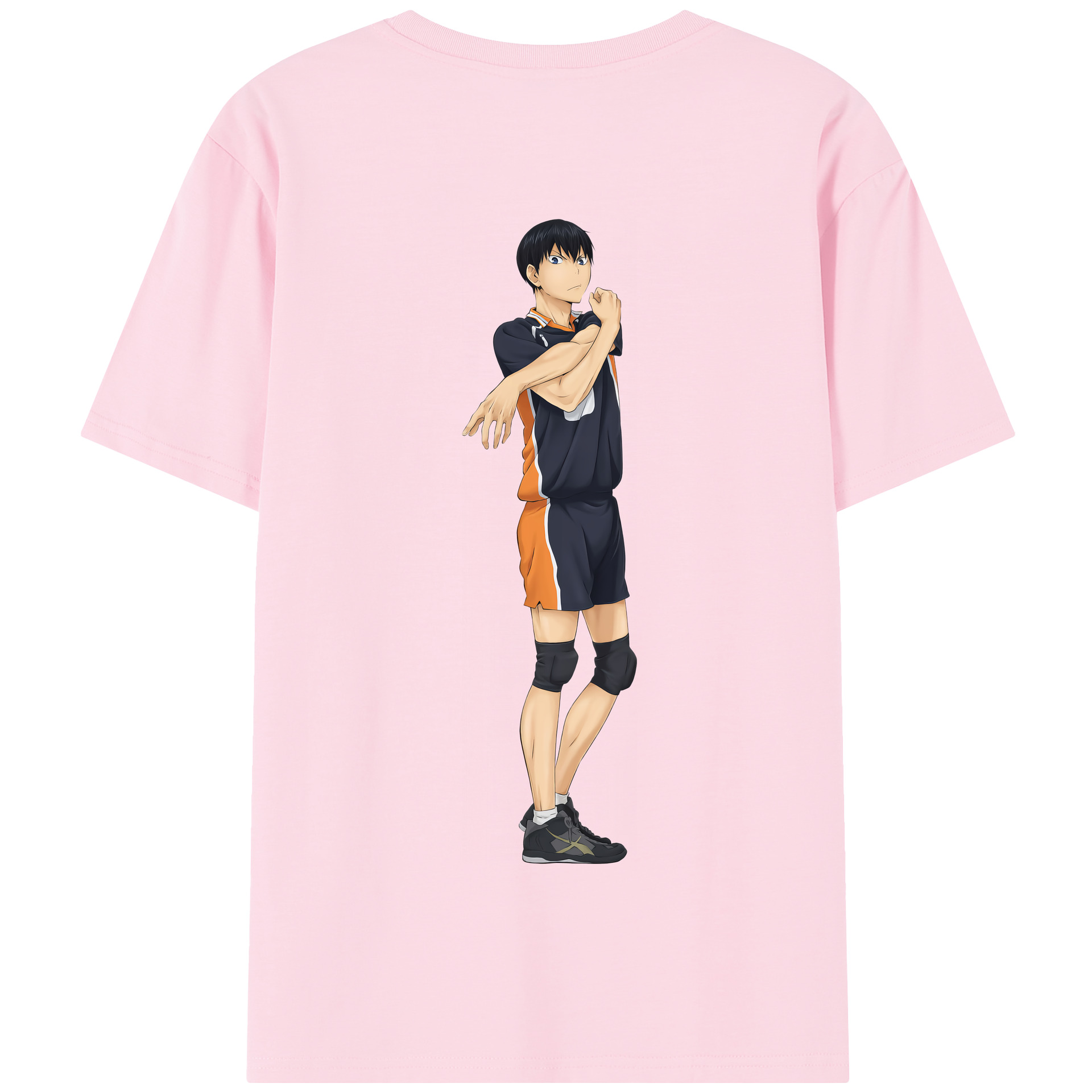 （画像用） ハイキュー!! Haikyu!! 綿100％半袖Tシャツ（背面プリント）