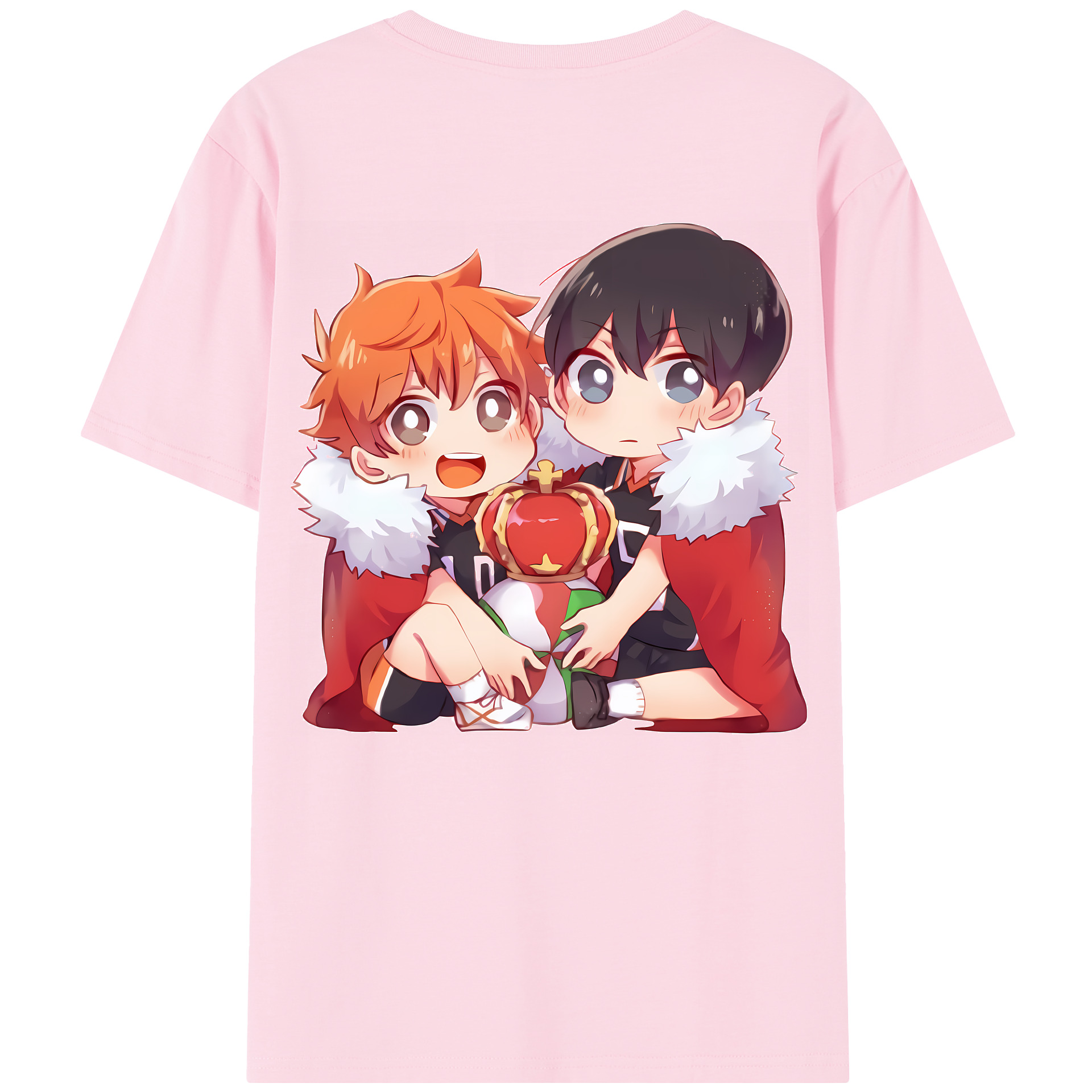 （画像用） ハイキュー!! Haikyu!! 綿100％半袖Tシャツ（背面プリント）