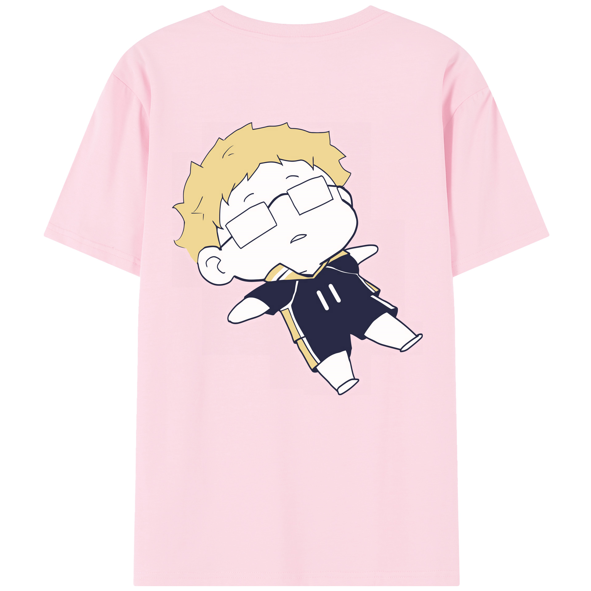 （画像用） ハイキュー!! Haikyu!! 綿100％半袖Tシャツ（背面プリント）