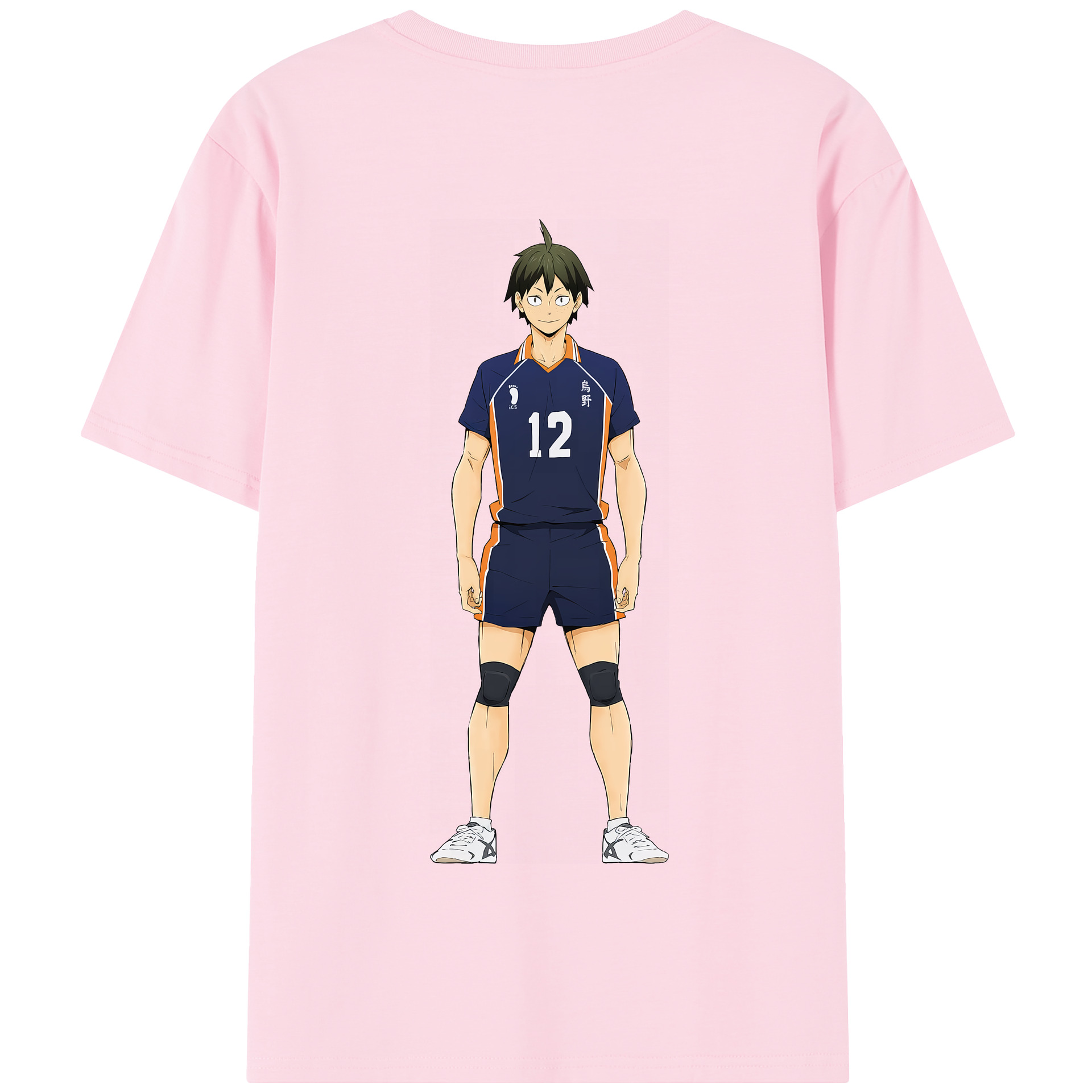 （画像用） ハイキュー!! Haikyu!! 綿100％半袖Tシャツ（背面プリント）