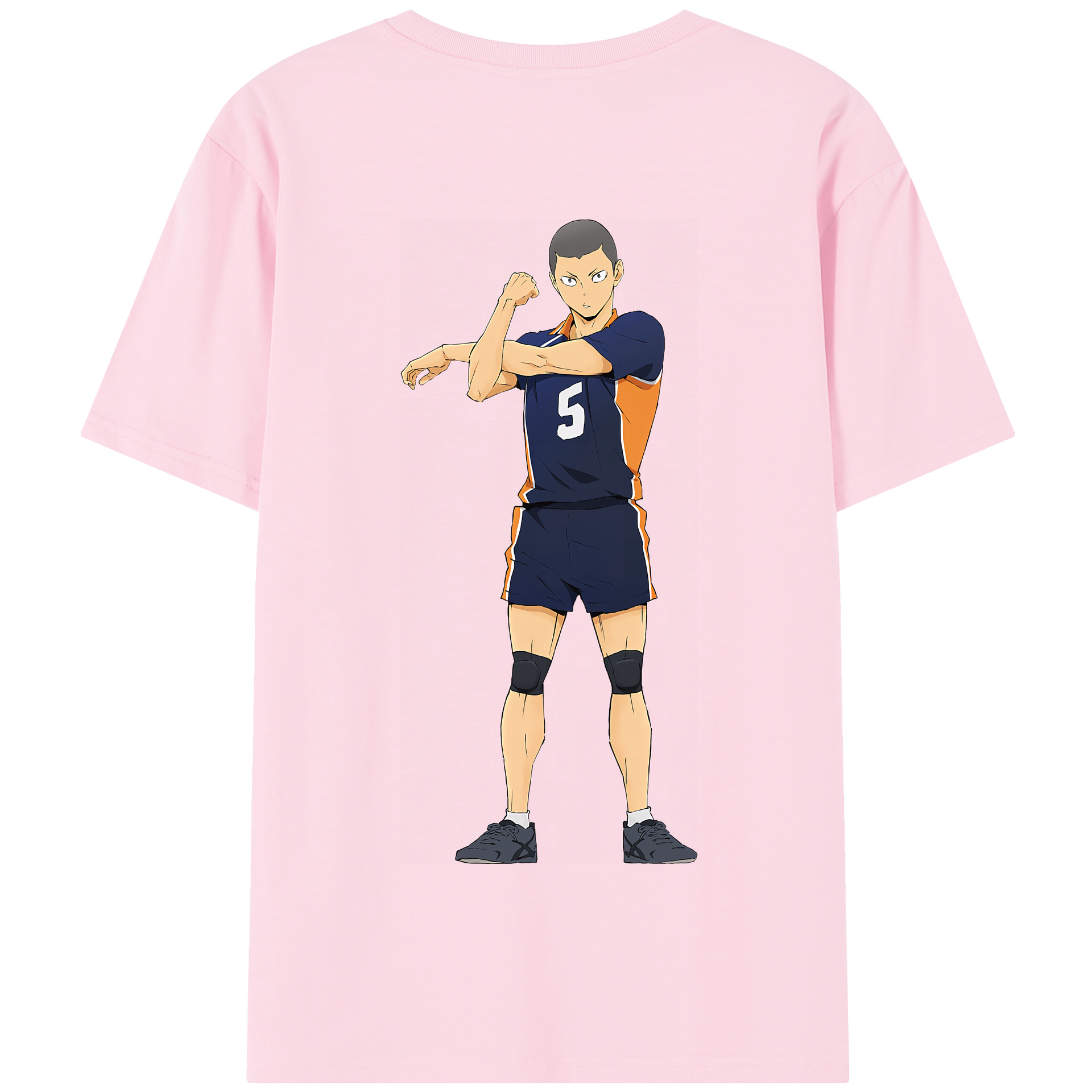 （画像用） ハイキュー!! Haikyu!! 綿100％半袖Tシャツ（背面プリント）