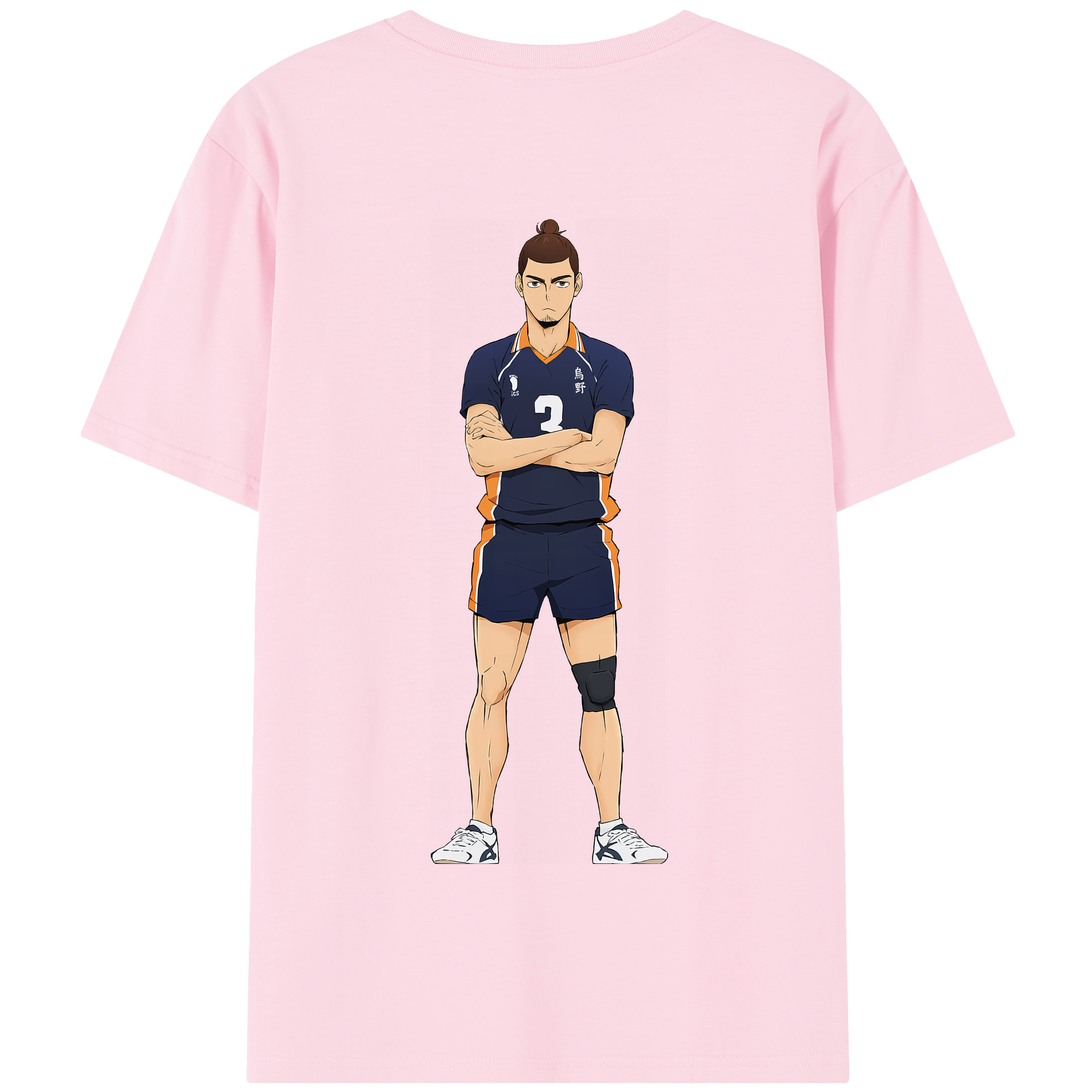 （画像用） ハイキュー!! Haikyu!! 綿100％半袖Tシャツ（背面プリント）