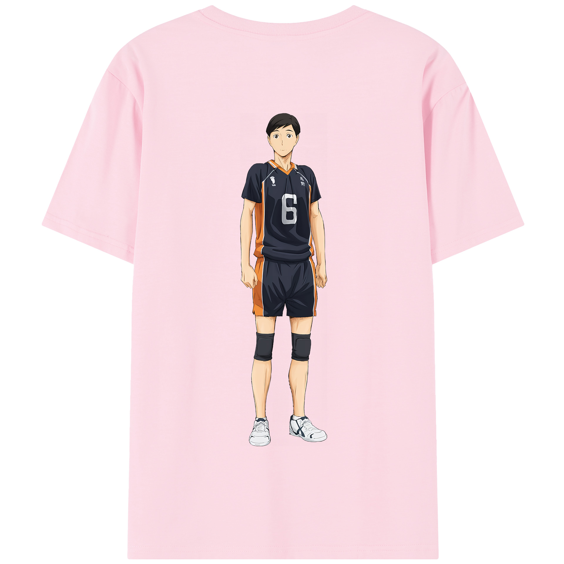 （画像用） ハイキュー!! Haikyu!! 綿100％半袖Tシャツ（背面プリント）
