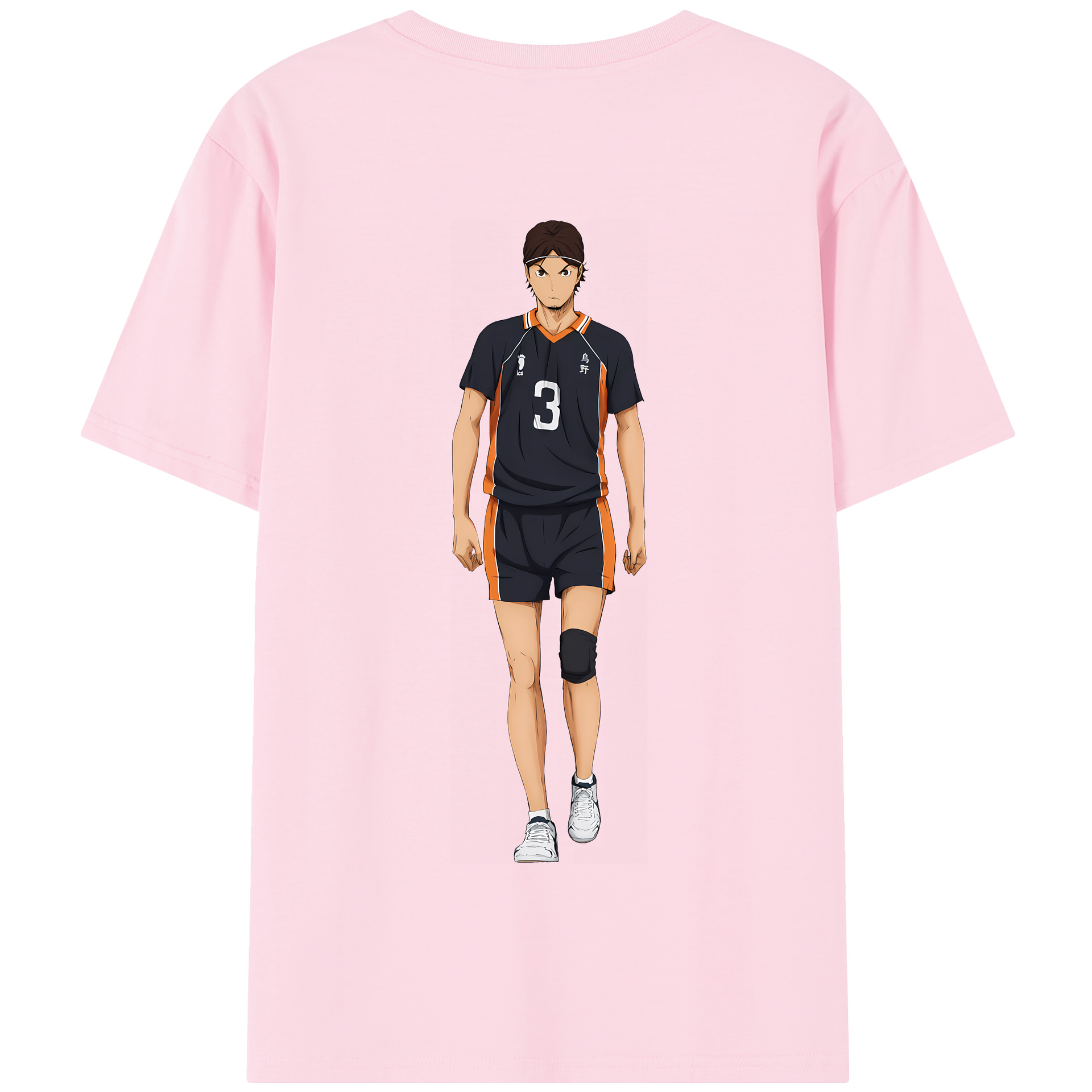 （画像用） ハイキュー!! Haikyu!! 綿100％半袖Tシャツ（背面プリント）