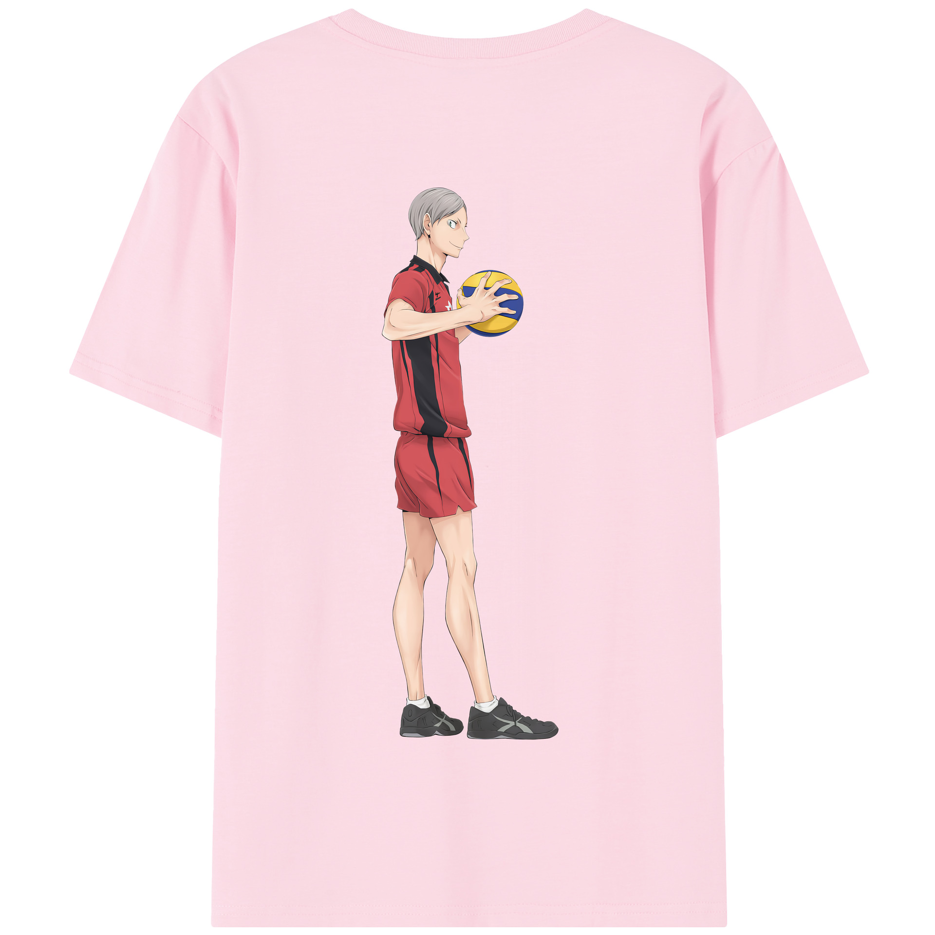 （画像用） ハイキュー!! Haikyu!! 綿100％半袖Tシャツ（背面プリント）