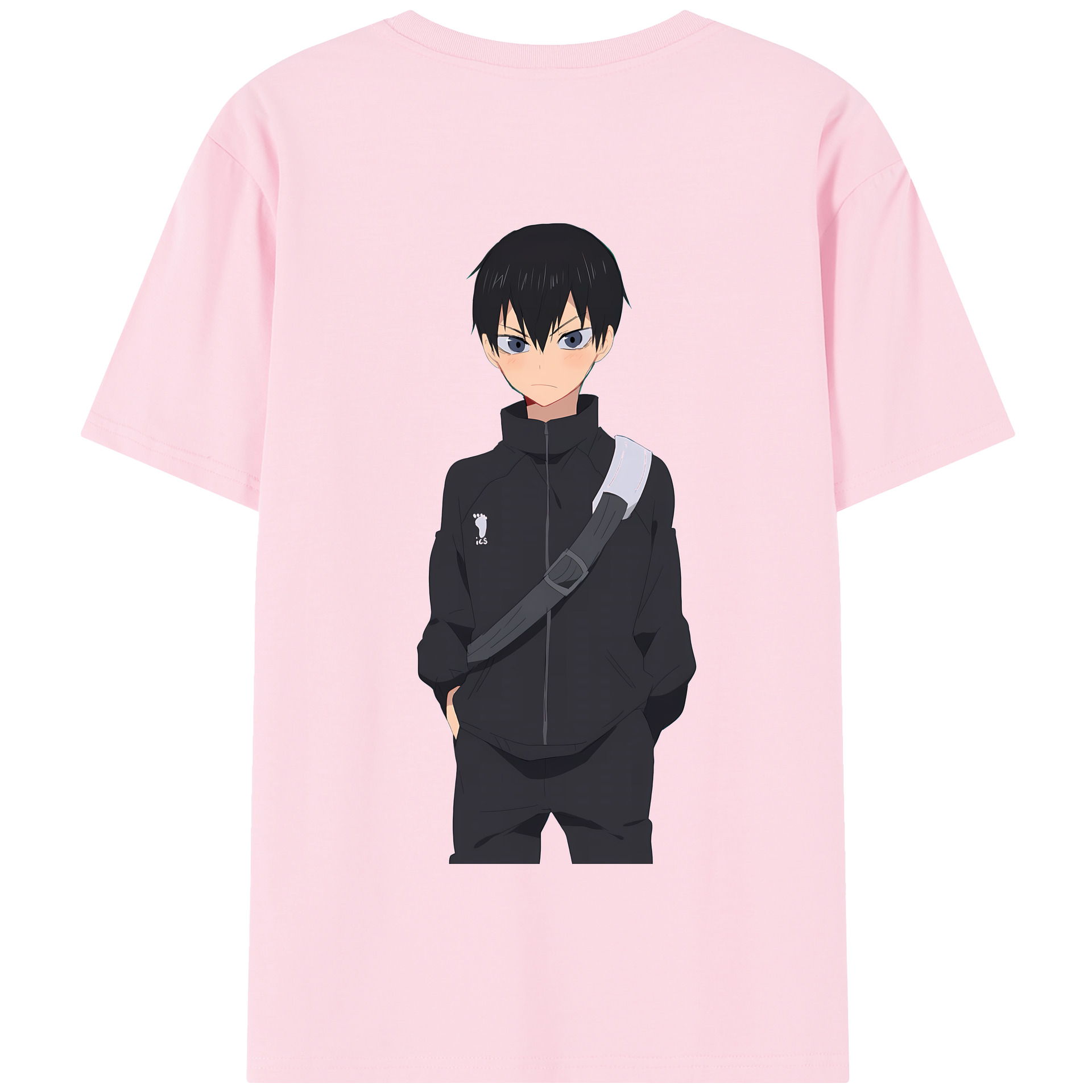 （画像用） ハイキュー!! Haikyu!! 綿100％半袖Tシャツ（背面プリント）