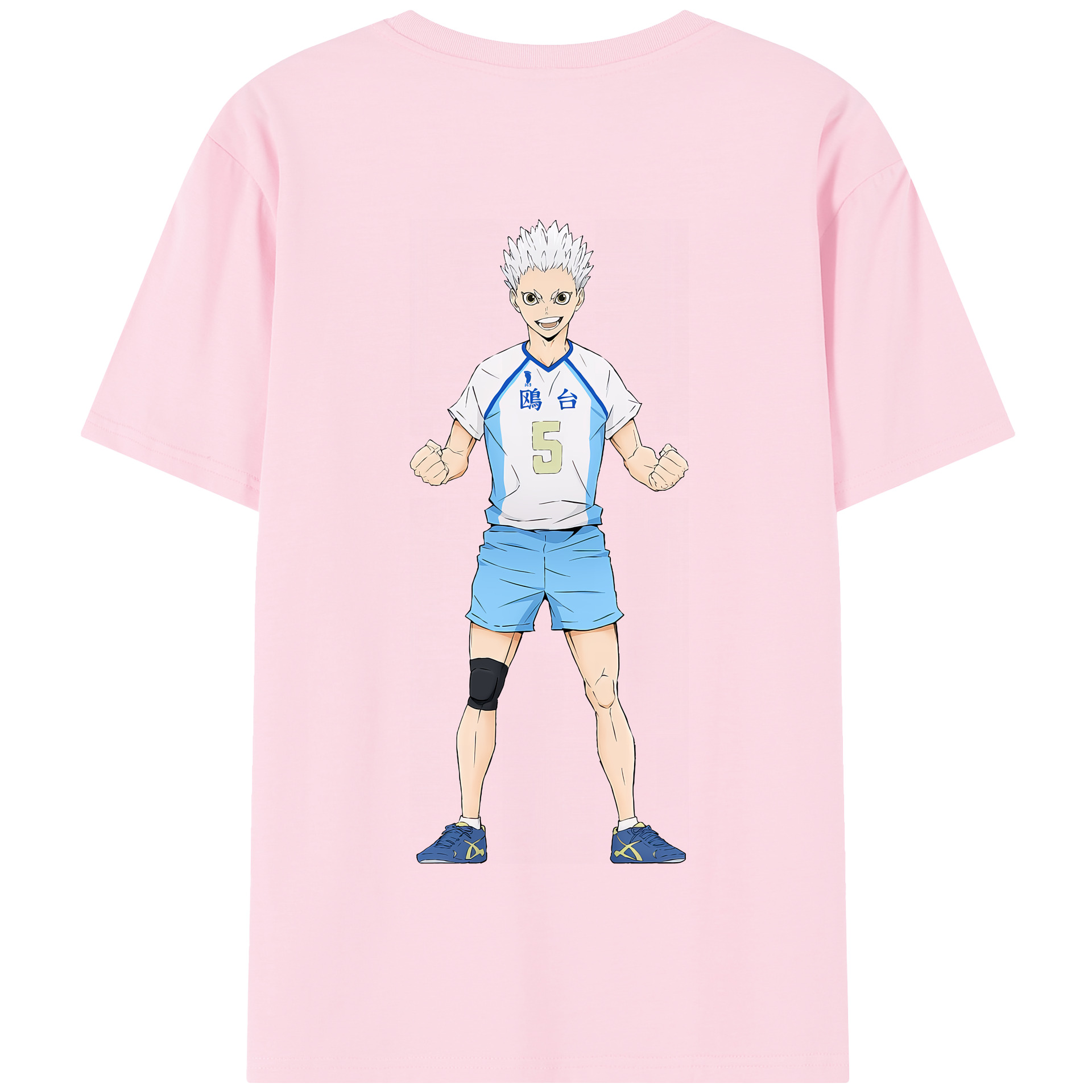 （画像用） ハイキュー!! Haikyu!! 綿100％半袖Tシャツ（背面プリント）