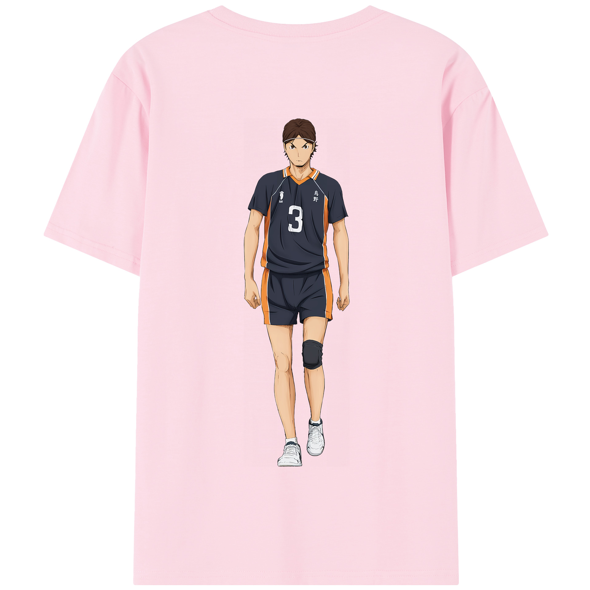 （画像用） ハイキュー!! Haikyu!! 綿100％半袖Tシャツ（背面プリント）