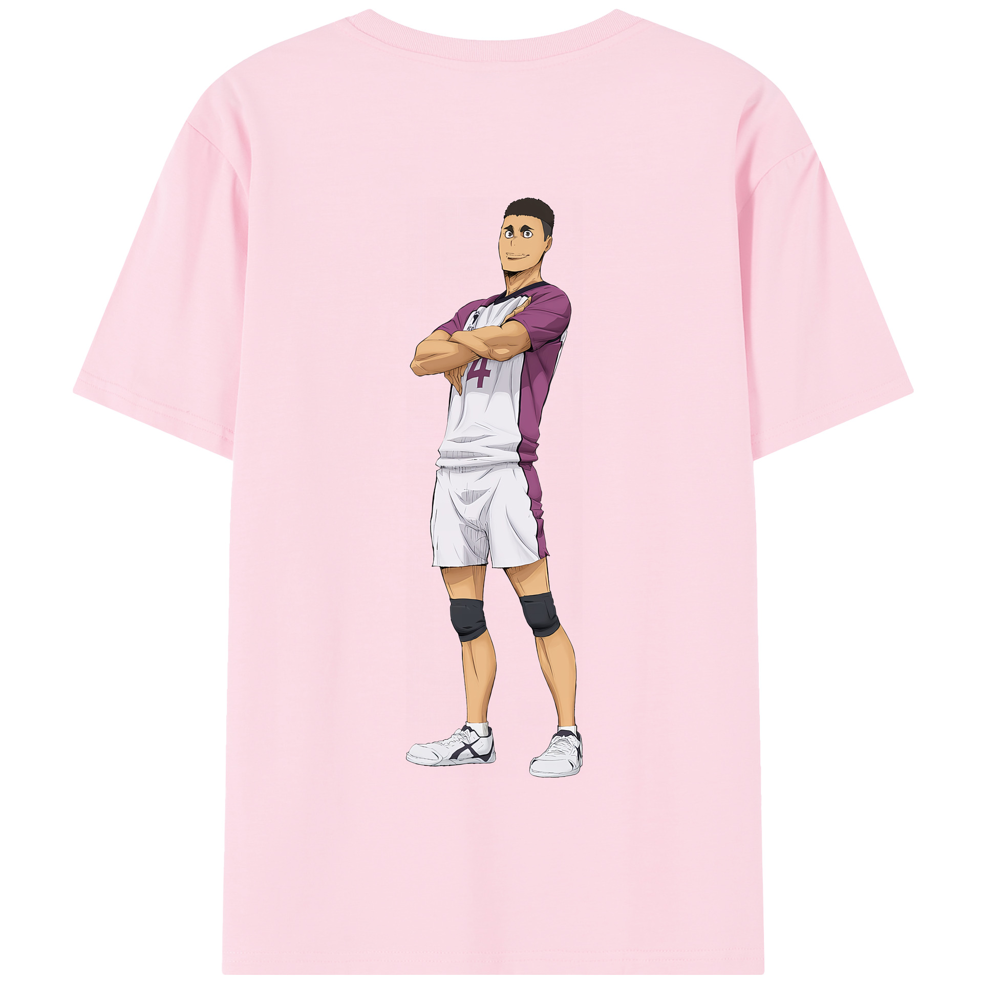 （画像用） ハイキュー!! Haikyu!! 綿100％半袖Tシャツ（背面プリント）