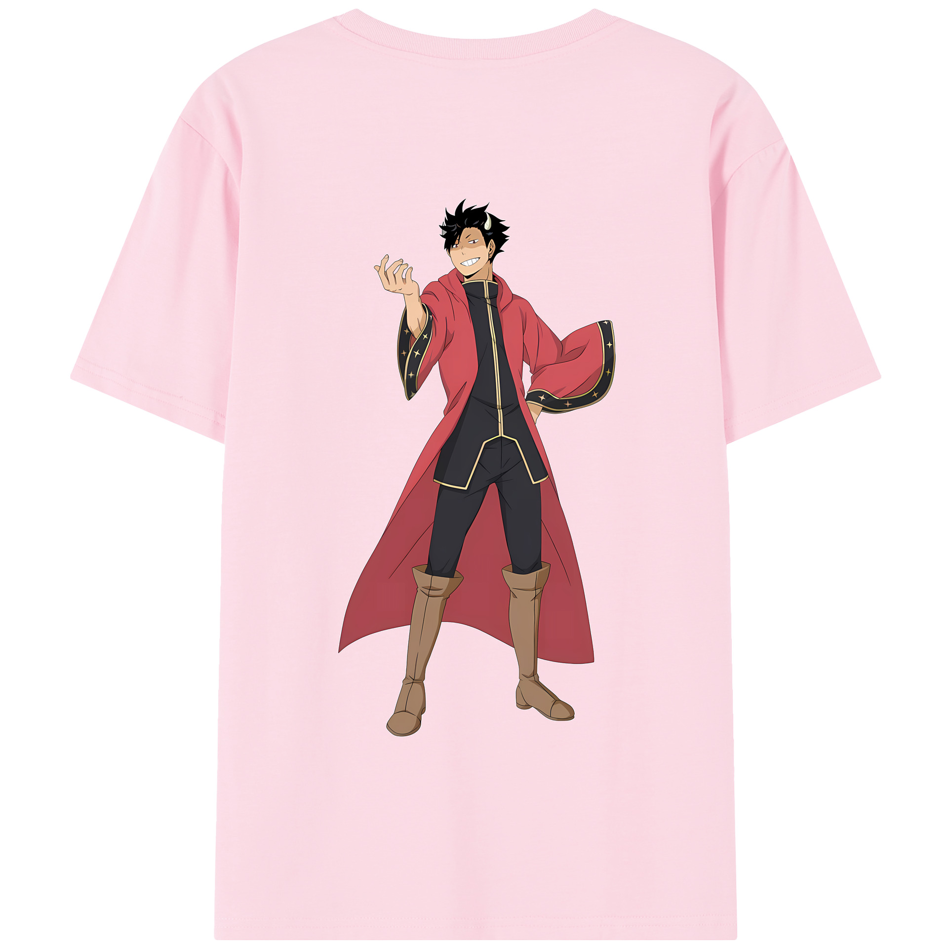 （画像用） ハイキュー!! Haikyu!! 綿100％半袖Tシャツ（背面プリント）