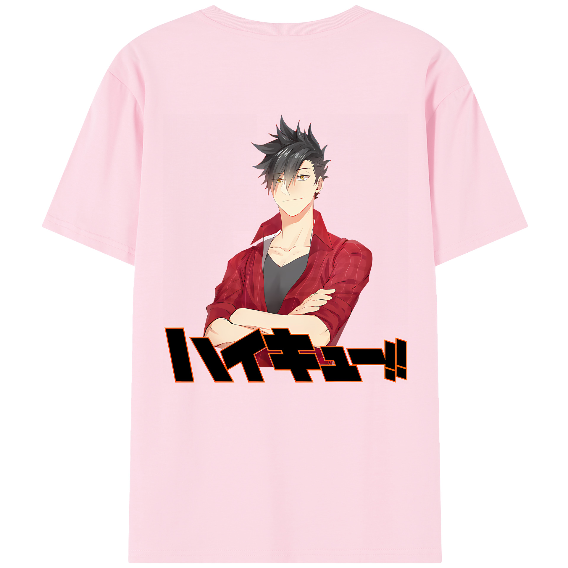 （画像用） ハイキュー!! Haikyu!! 綿100％半袖Tシャツ（背面プリント）
