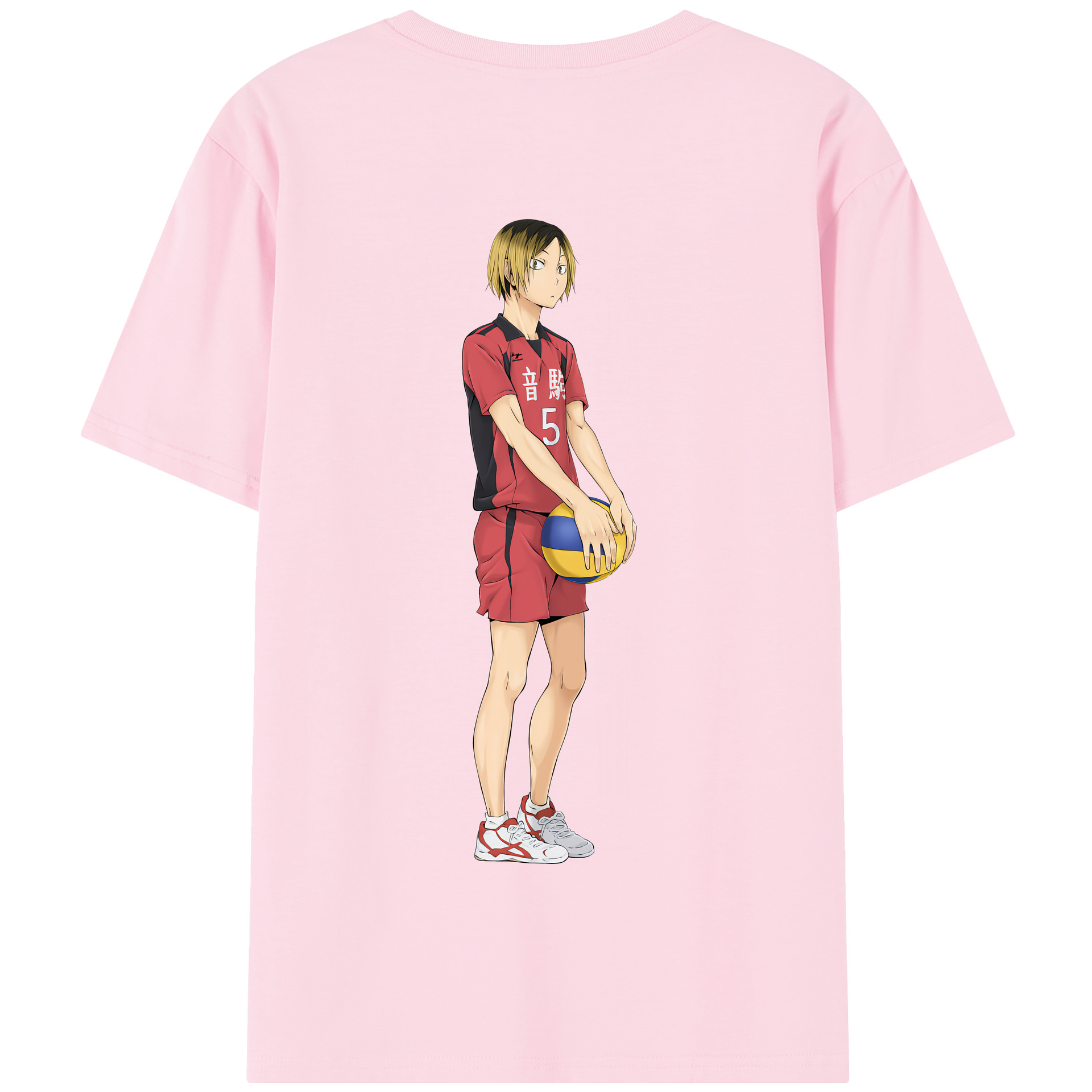 （画像用） ハイキュー!! Haikyu!! 綿100％半袖Tシャツ（背面プリント）