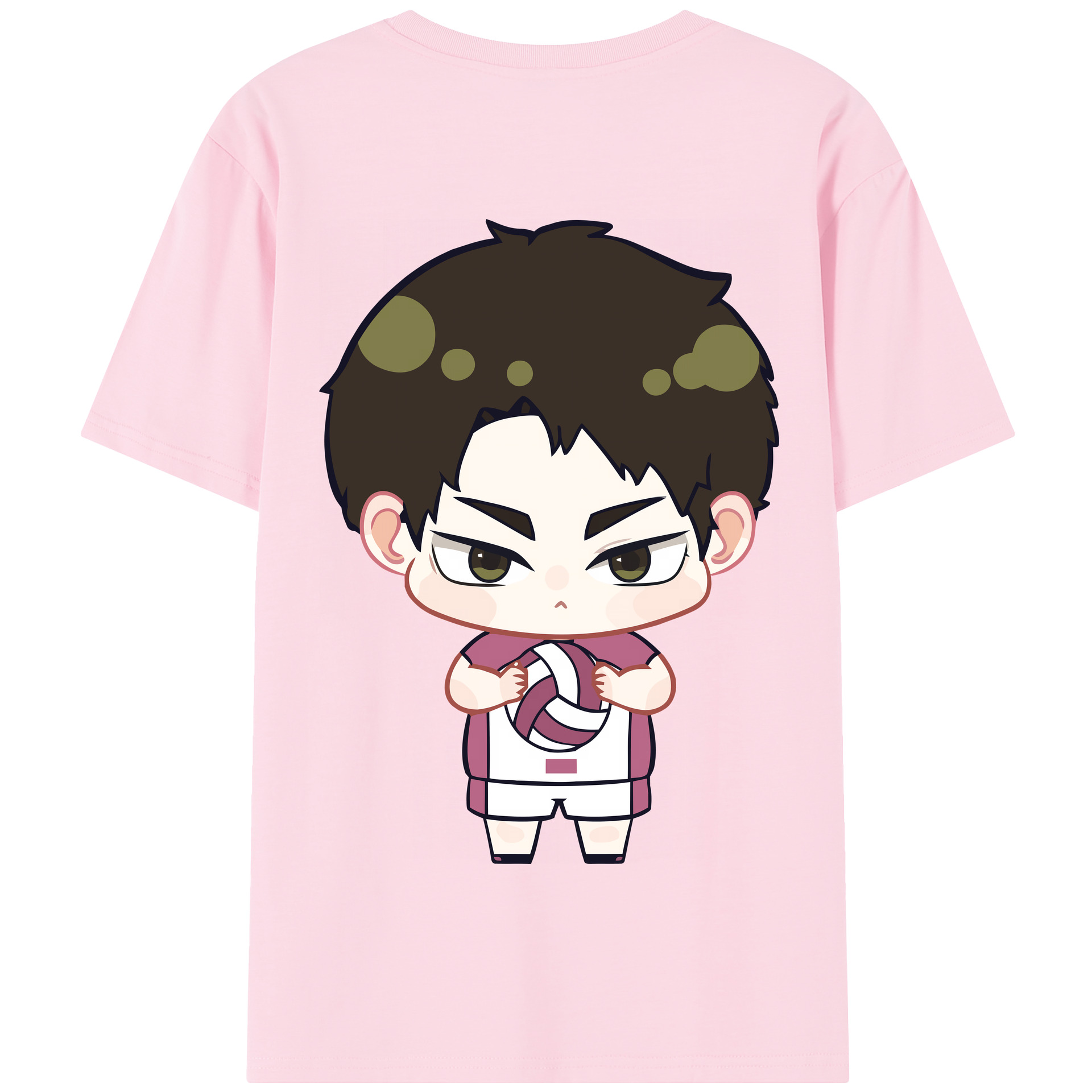 （画像用） ハイキュー!! Haikyu!! 綿100％半袖Tシャツ（背面プリント）
