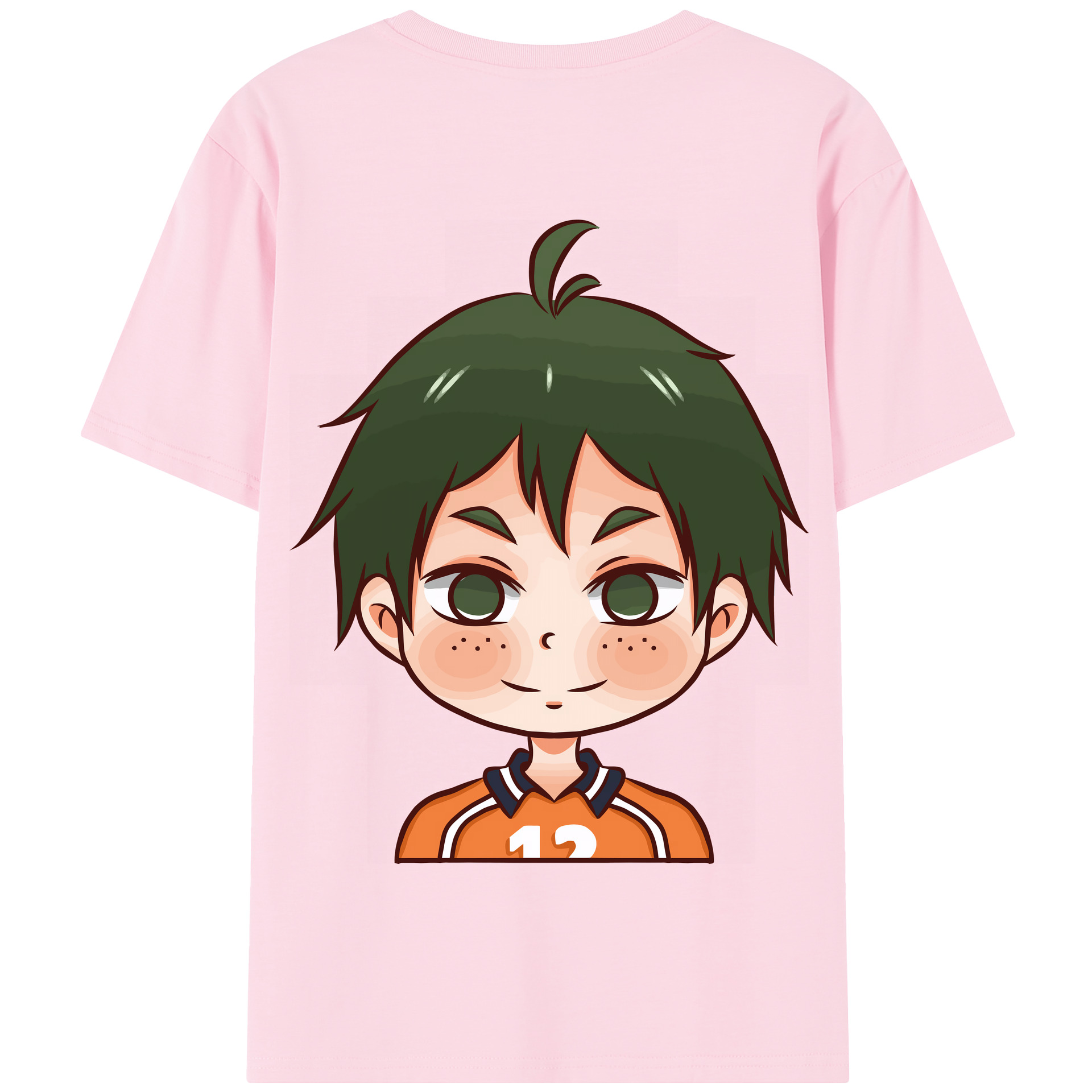 （画像用） ハイキュー!! Haikyu!! 綿100％半袖Tシャツ（背面プリント）