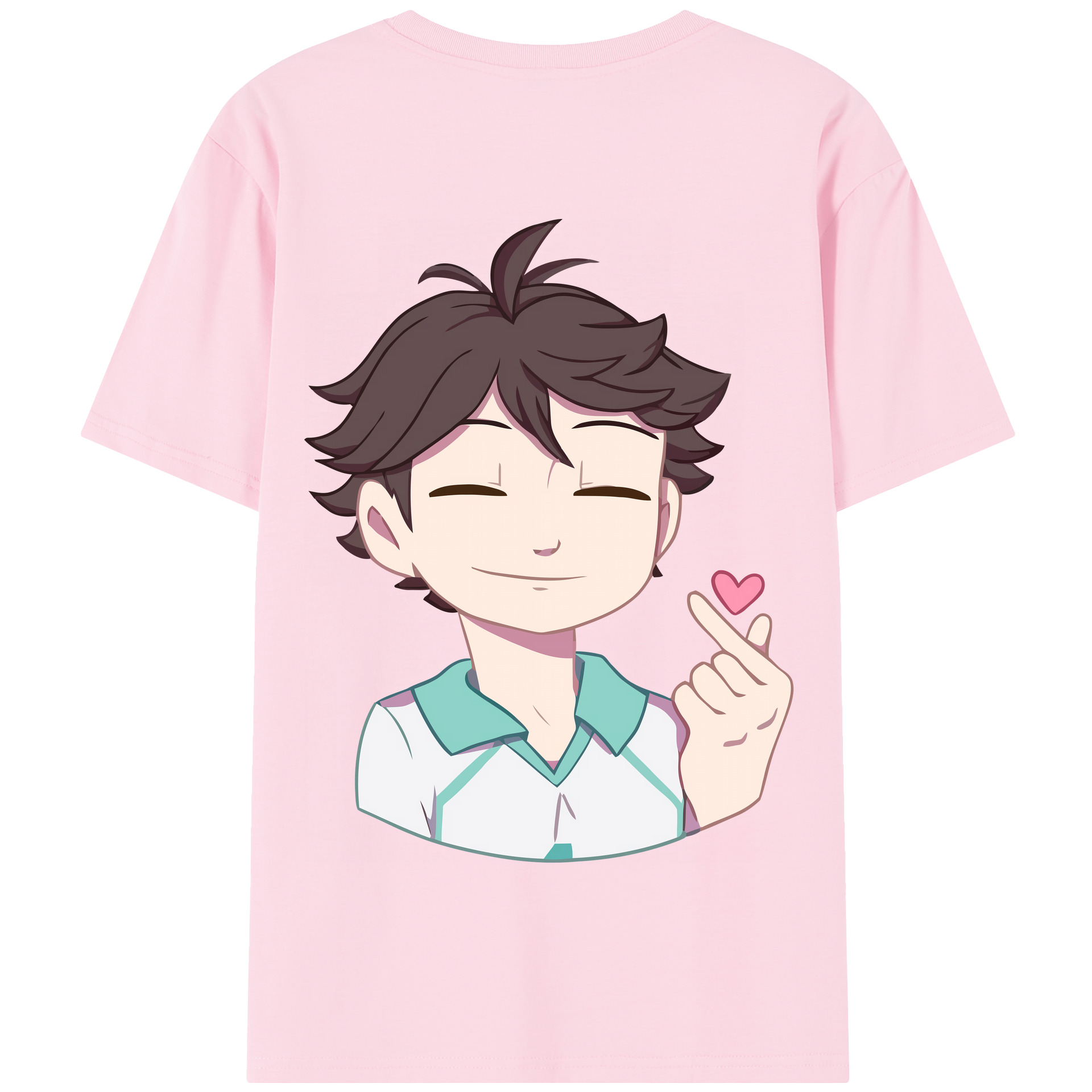 （画像用） ハイキュー!! Haikyu!! 綿100％半袖Tシャツ（背面プリント）