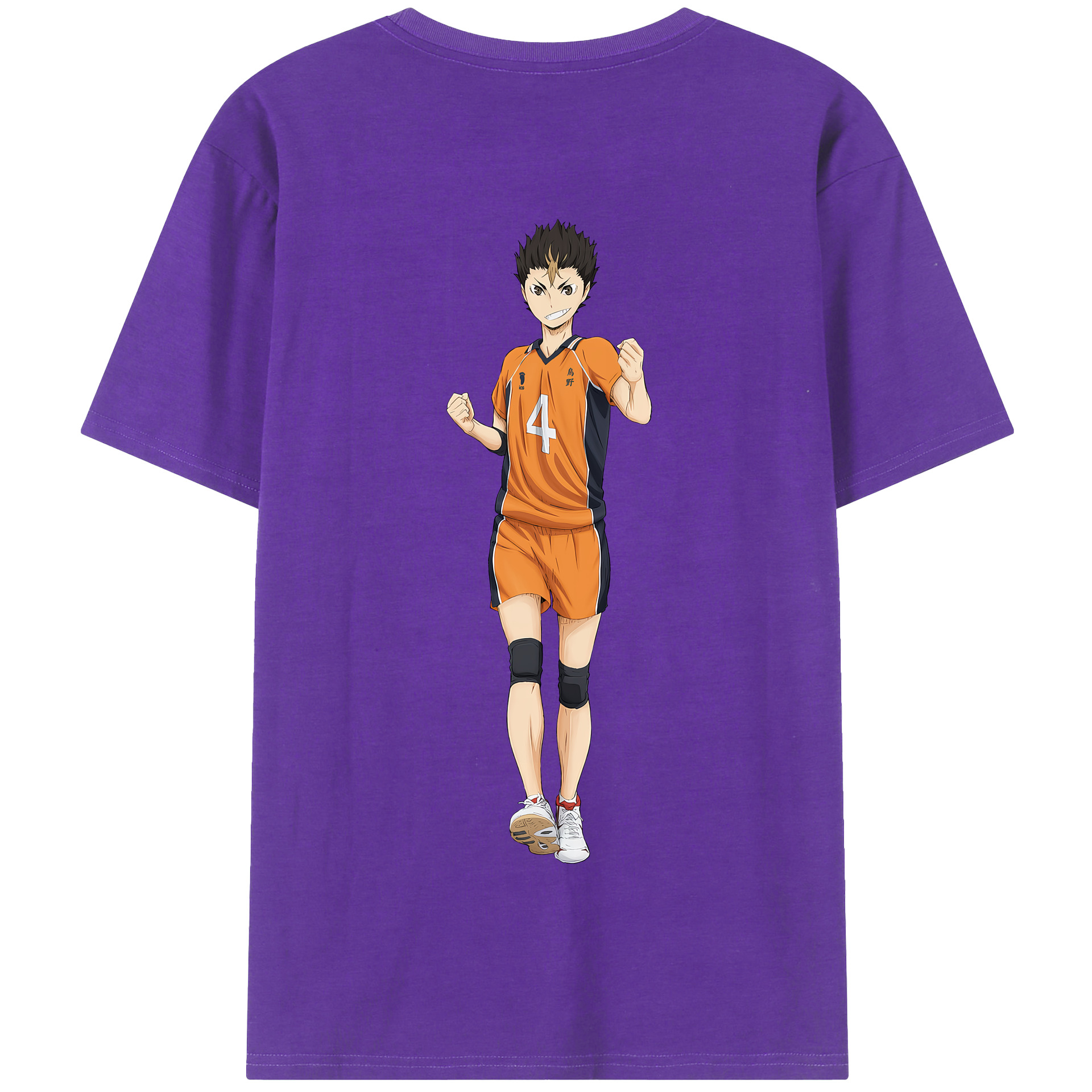 （画像用） ハイキュー!! Haikyu!! 綿100％半袖Tシャツ（背面プリント）