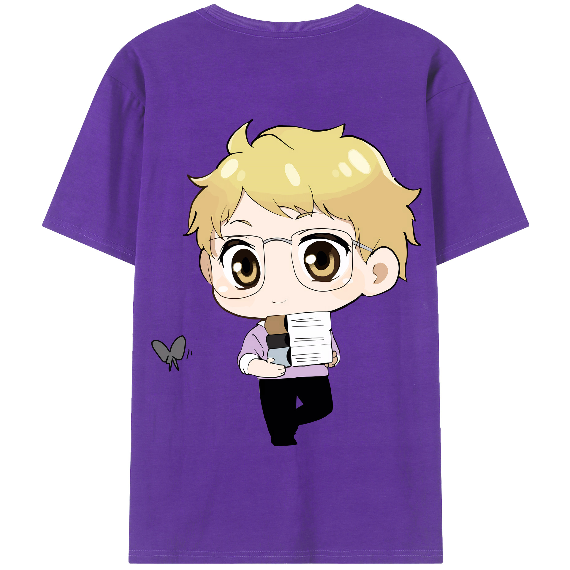 （画像用） ハイキュー!! Haikyu!! 綿100％半袖Tシャツ（背面プリント）