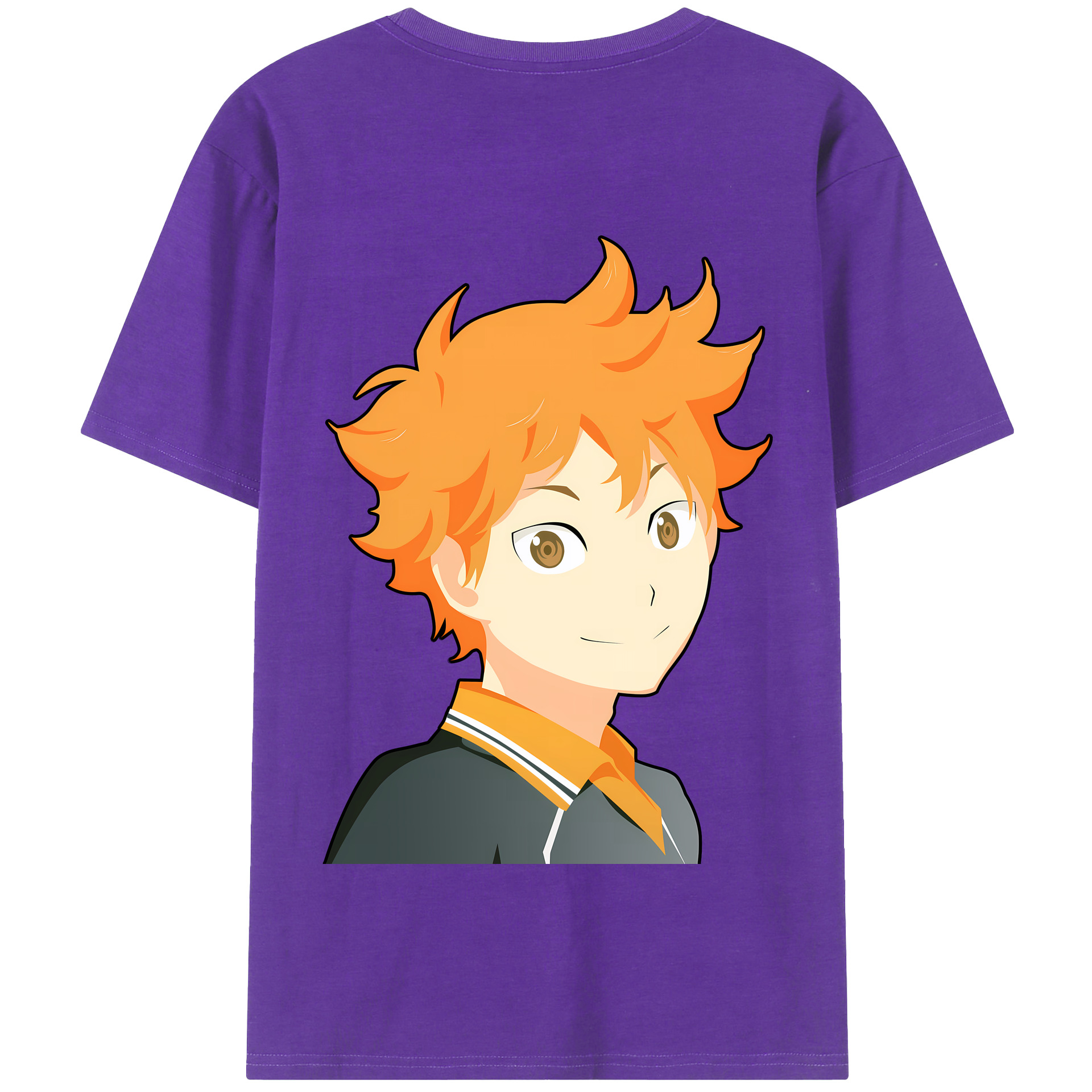 （画像用） ハイキュー!! Haikyu!! 綿100％半袖Tシャツ（背面プリント）