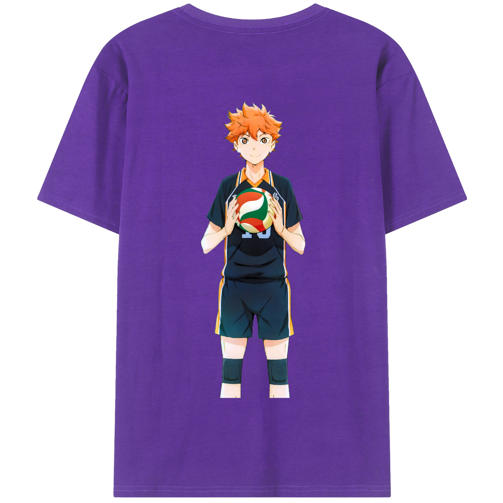 （画像用） ハイキュー!! Haikyu!! 綿100％半袖Tシャツ（背面プリント）