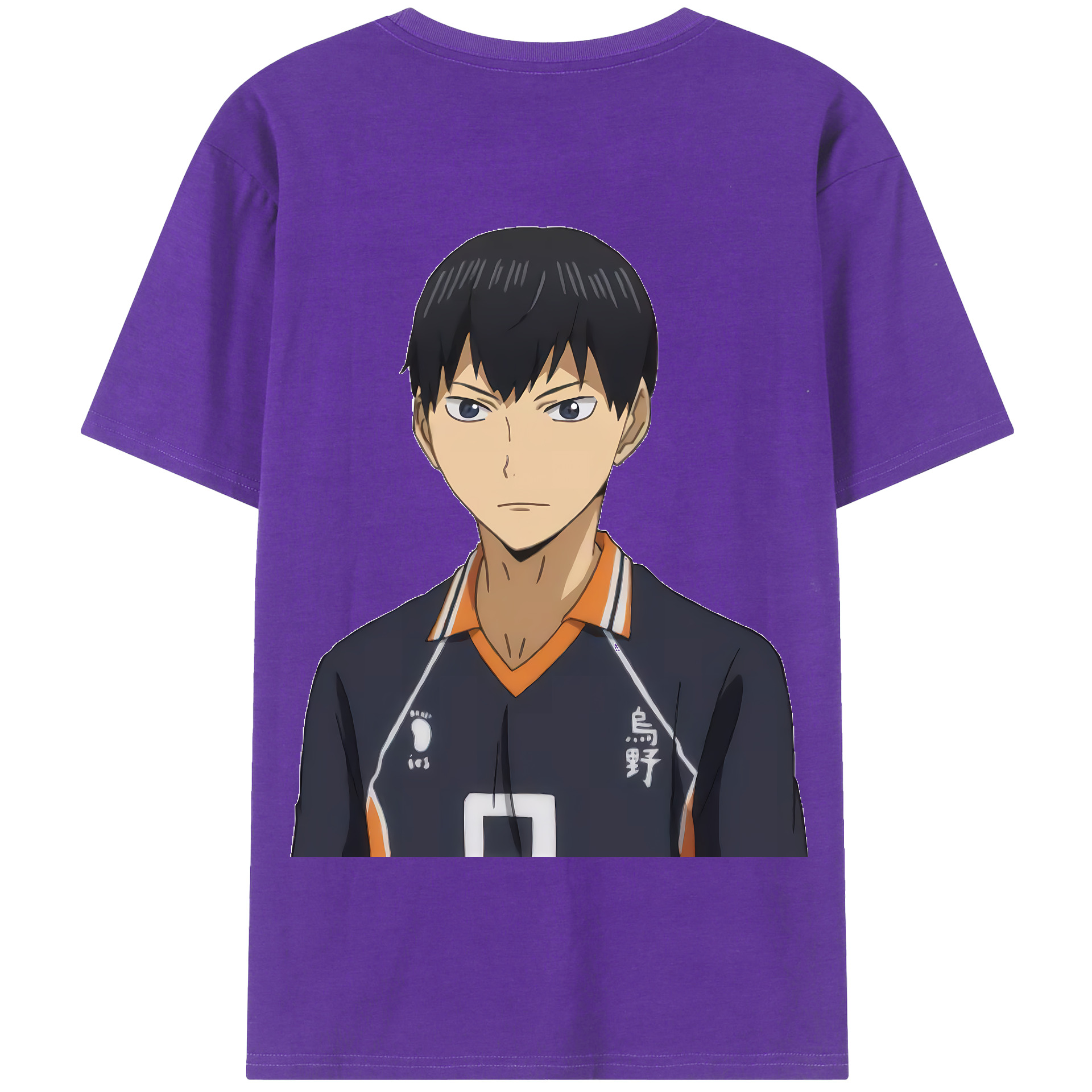 （画像用） ハイキュー!! Haikyu!! 綿100％半袖Tシャツ（背面プリント）