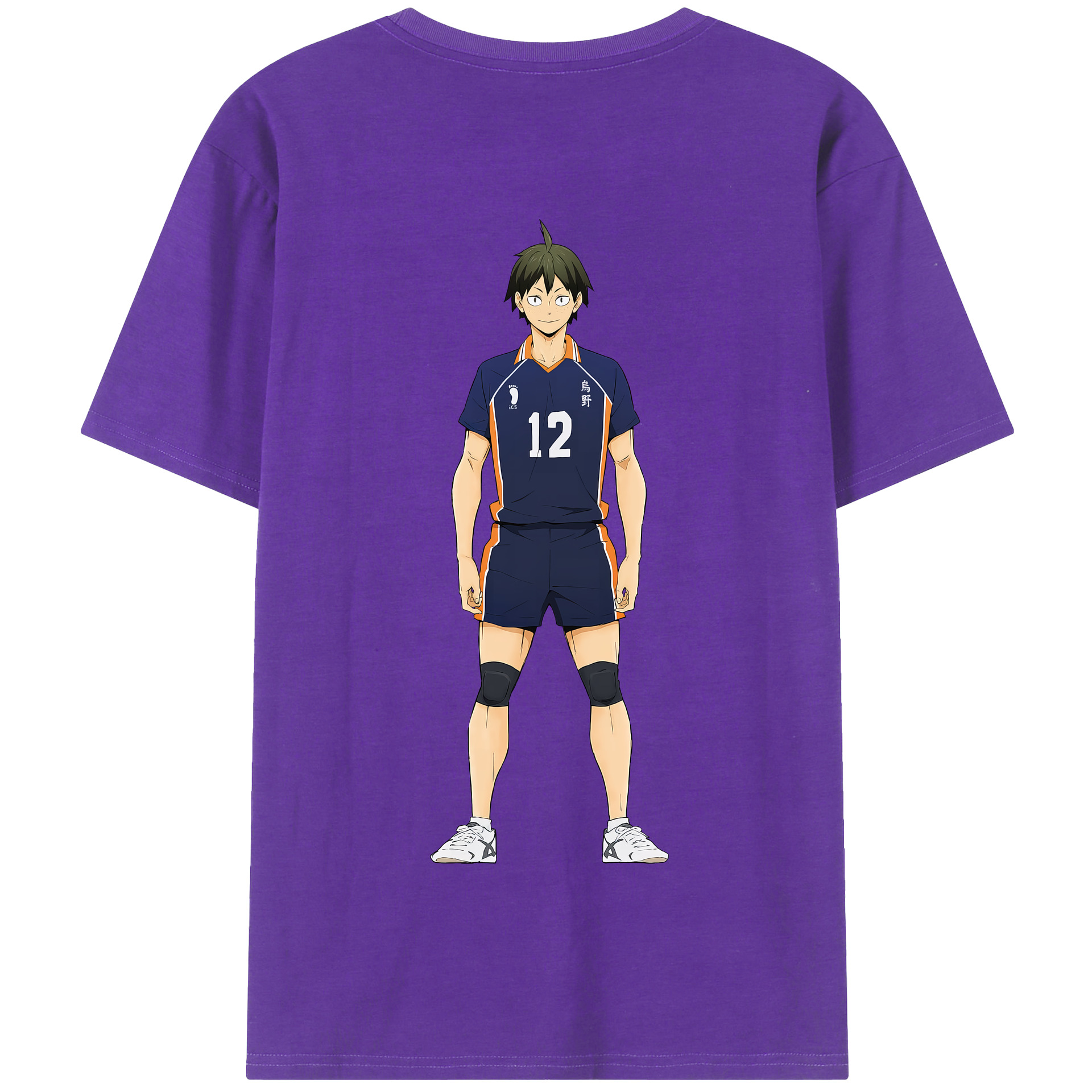 （画像用） ハイキュー!! Haikyu!! 綿100％半袖Tシャツ（背面プリント）